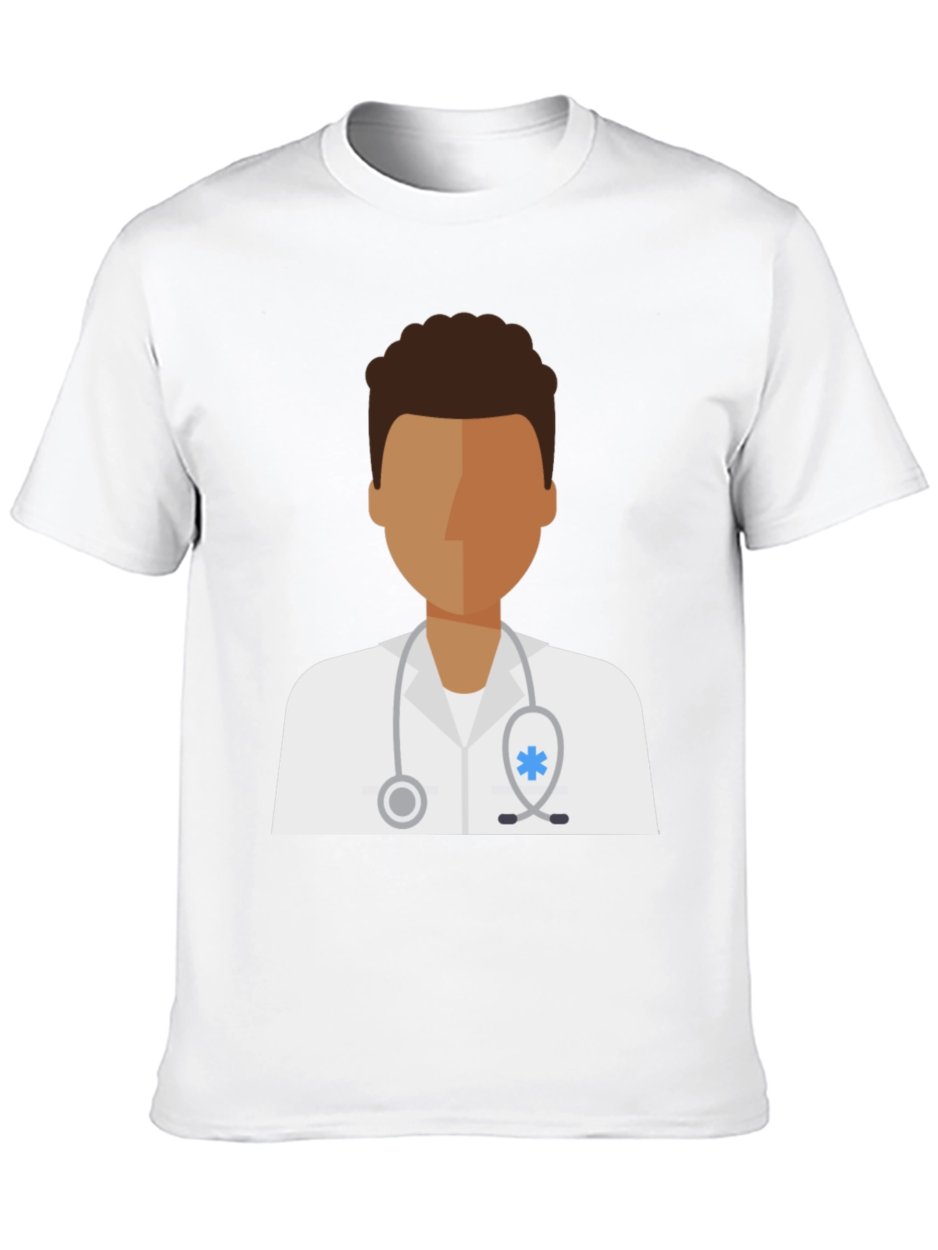 Doctor Graphic Tee - Unisex Black Cotton T-Shirt