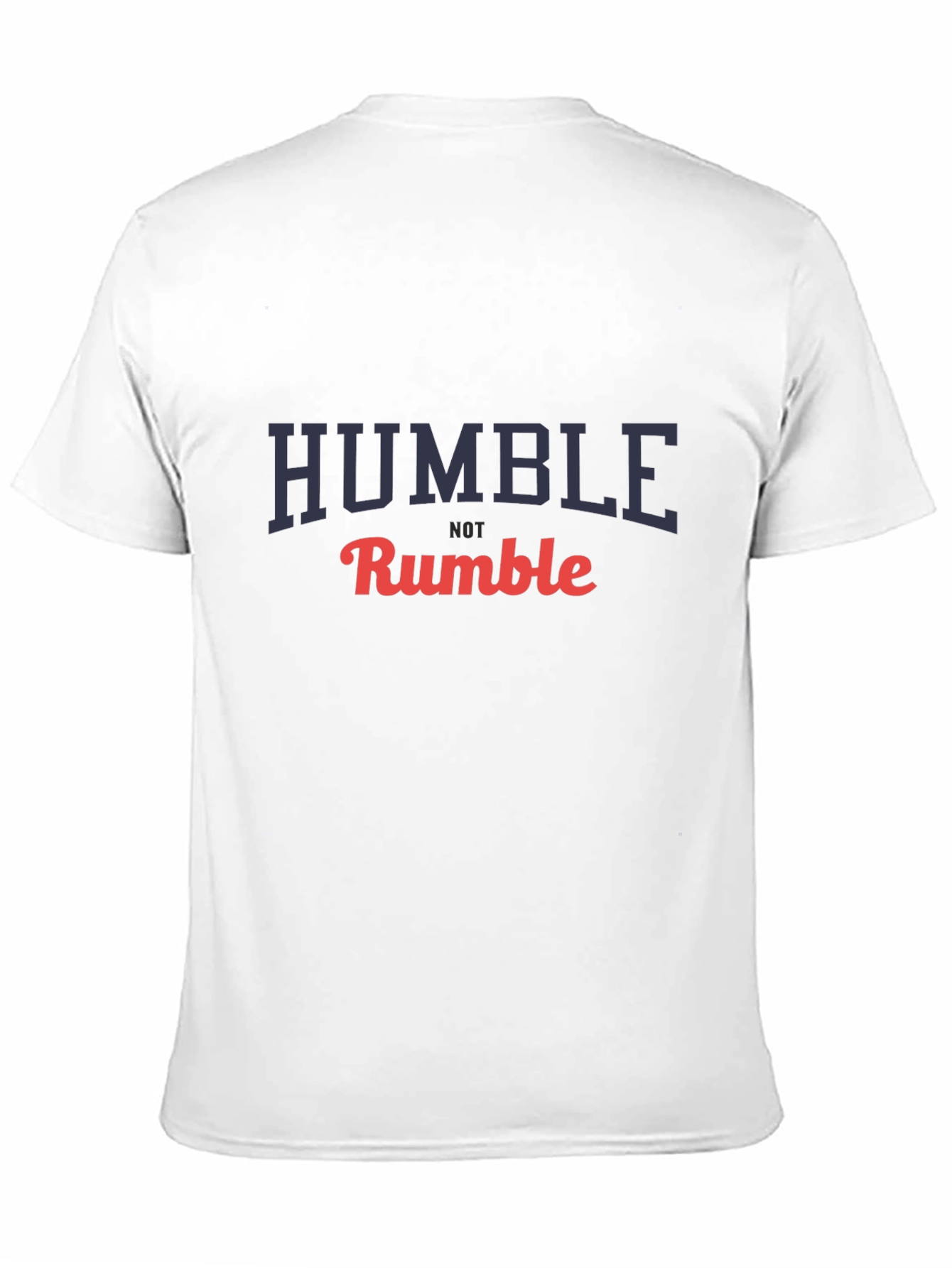 Humble Not Rumble Graphic T-Shirt - Black