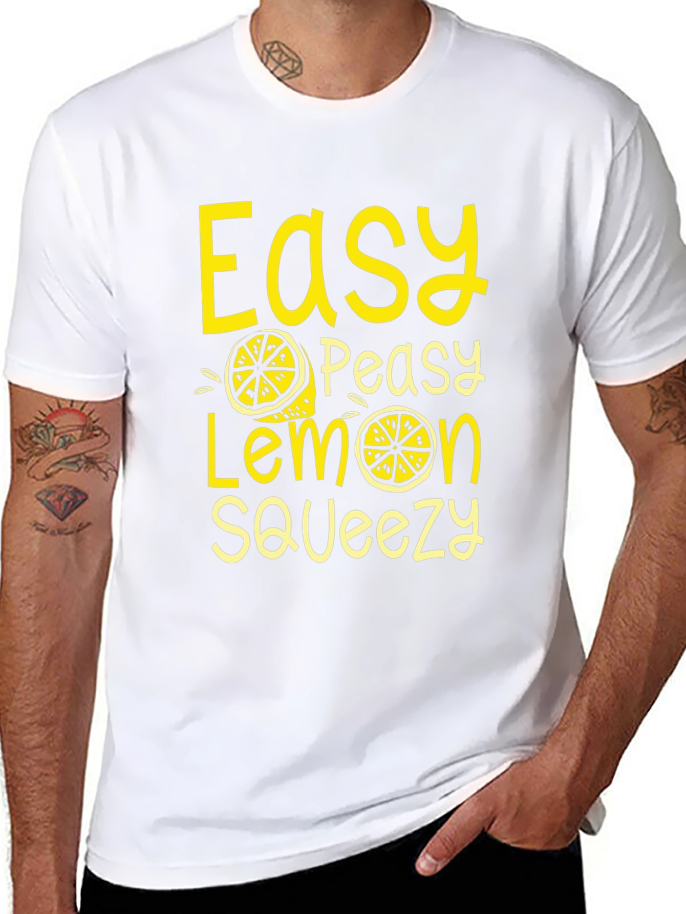 Easy Peasy Lemon Squeezy Graphic Tee