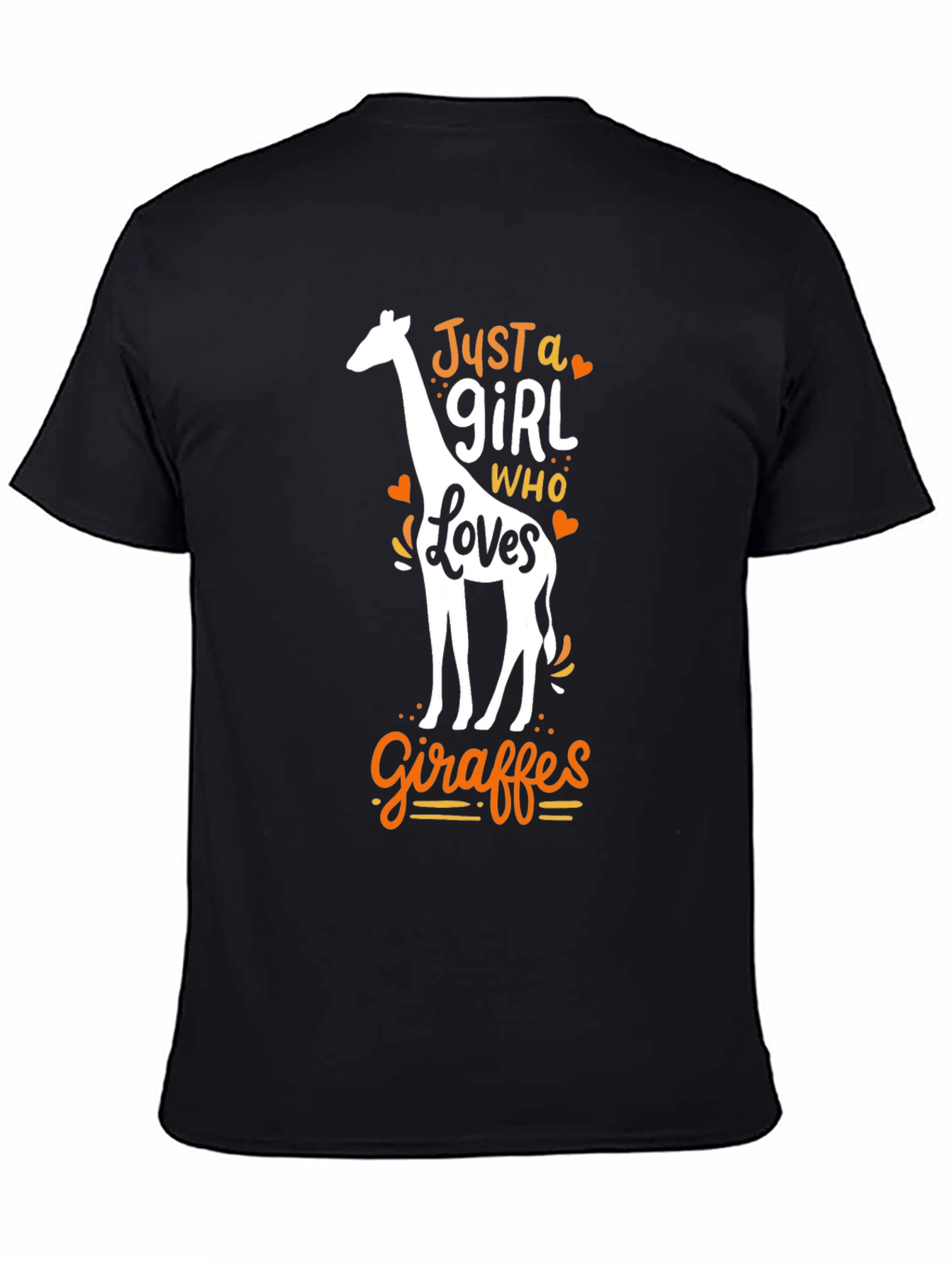 Just a Girl Who Loves Giraffes T-Shirt