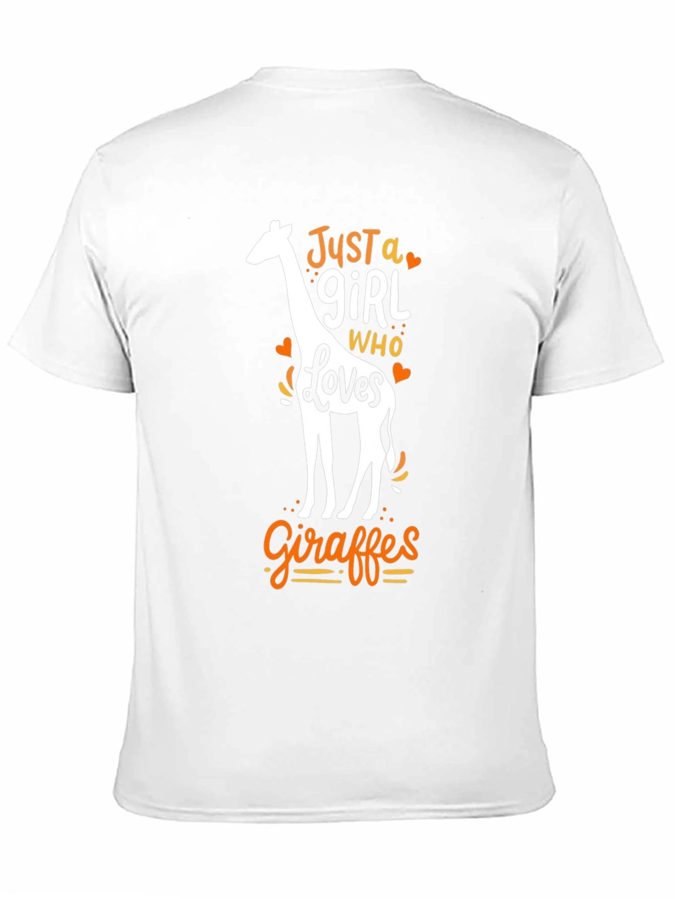 Just a Girl Who Loves Giraffes T-Shirt