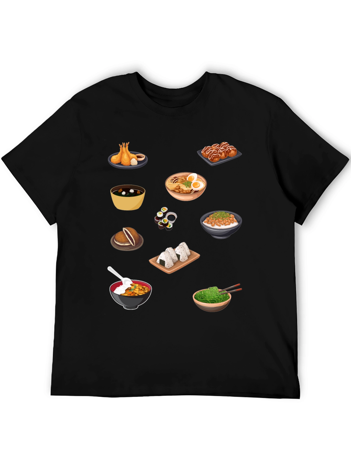 Japanese Food Graphic T-Shirt