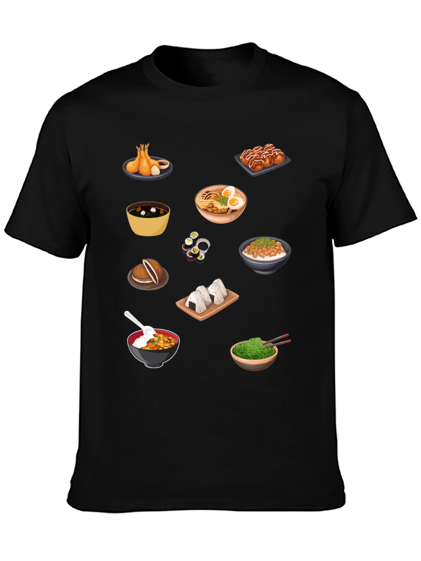 Japanese Food Graphic T-Shirt