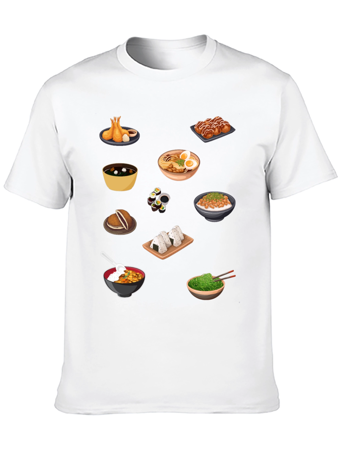 Japanese Food Graphic T-Shirt