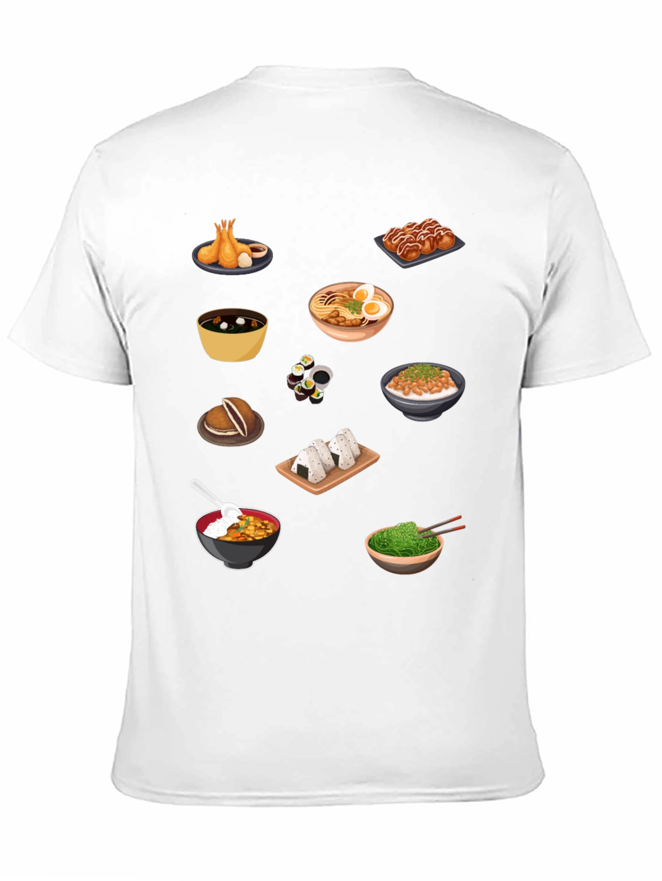 Japanese Food Graphic T-Shirt