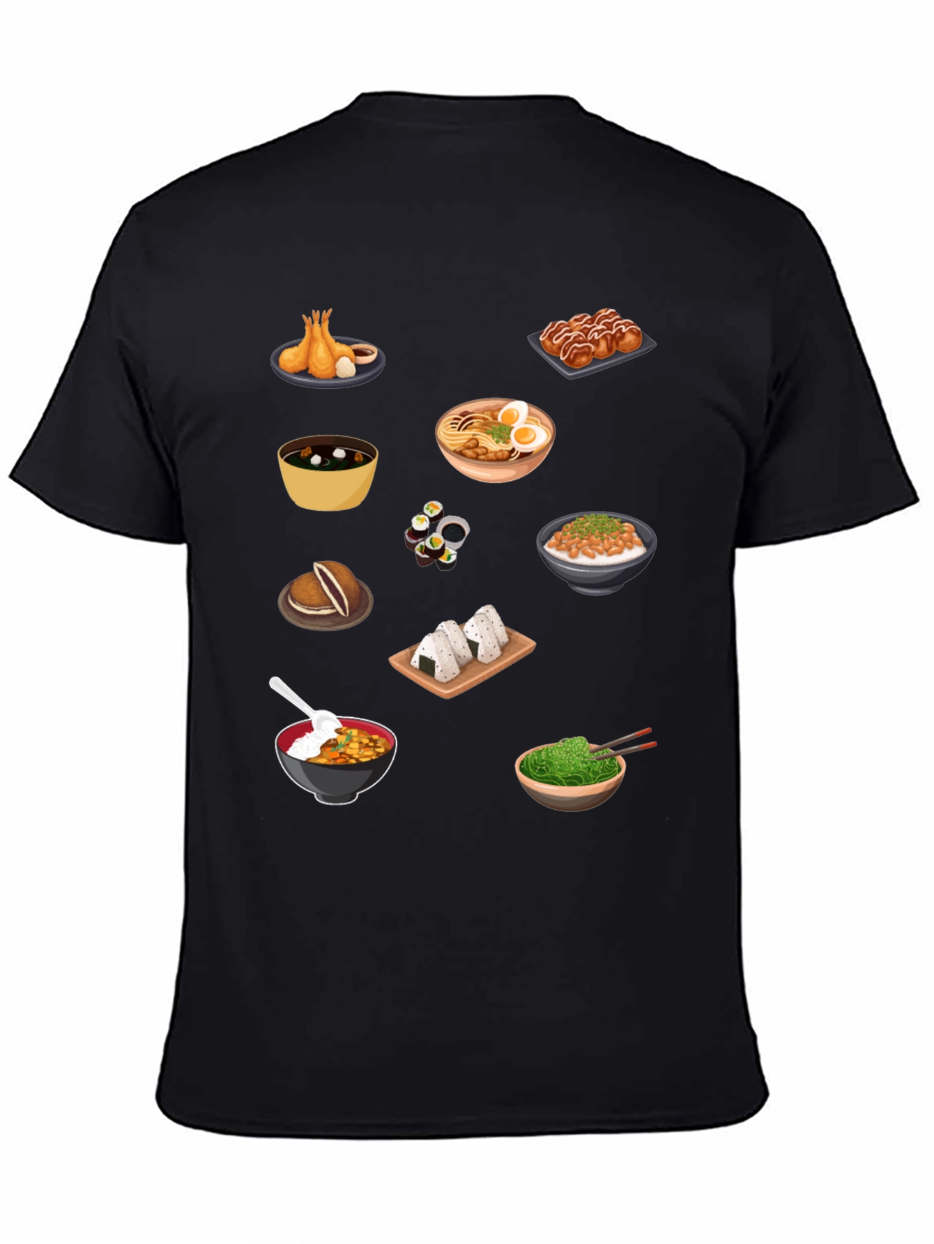 Japanese Food Graphic T-Shirt