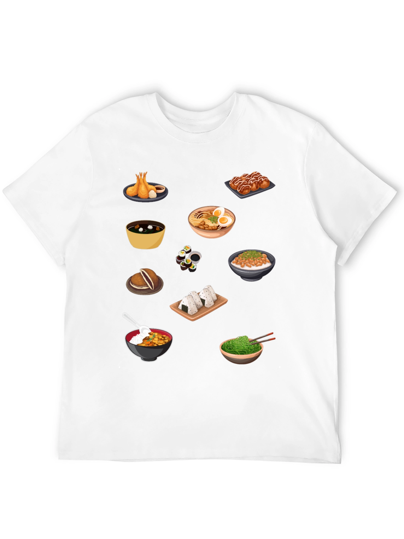 Japanese Food Graphic T-Shirt