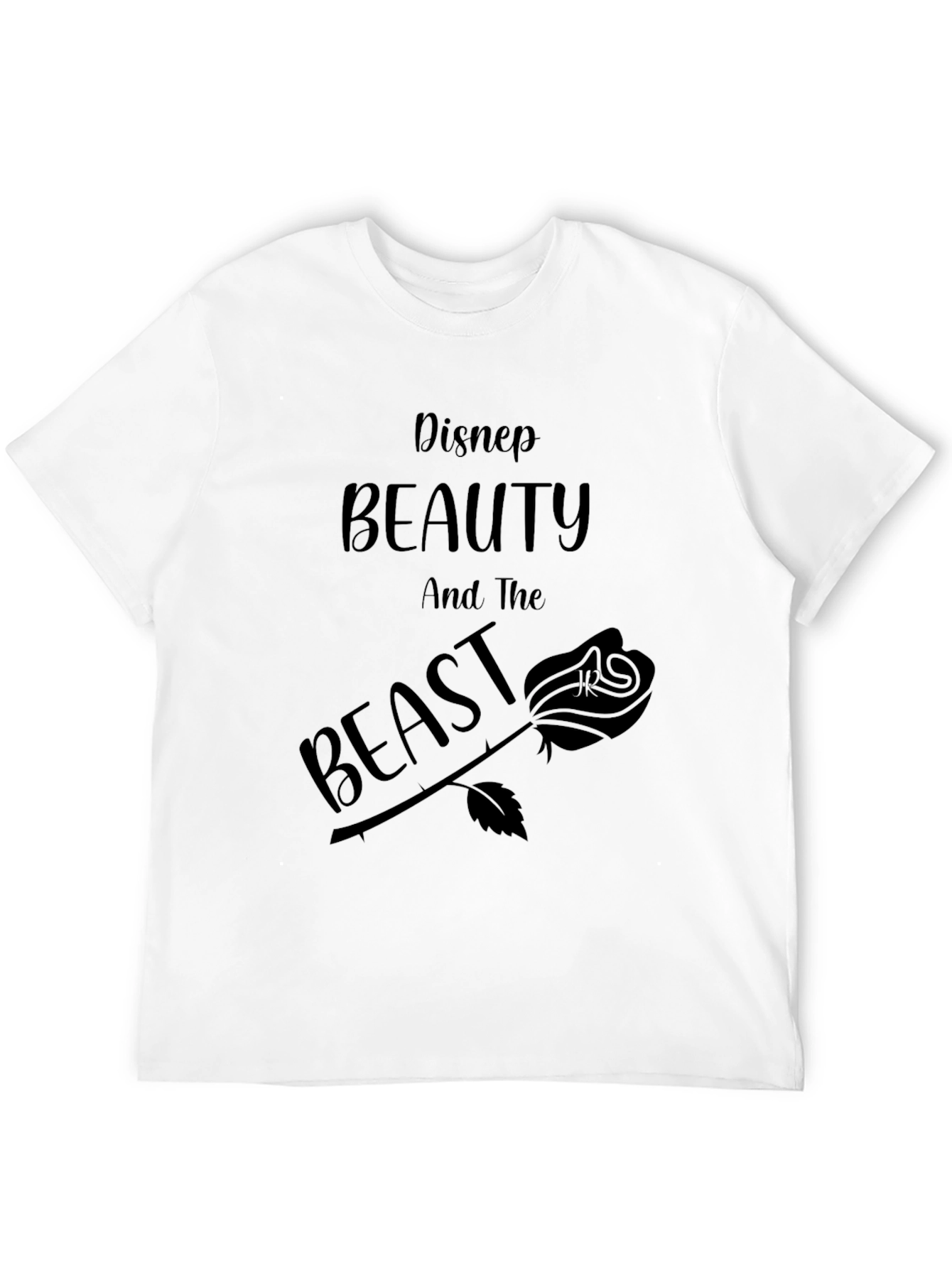 Disney Beauty and the Beast Black T-Shirt