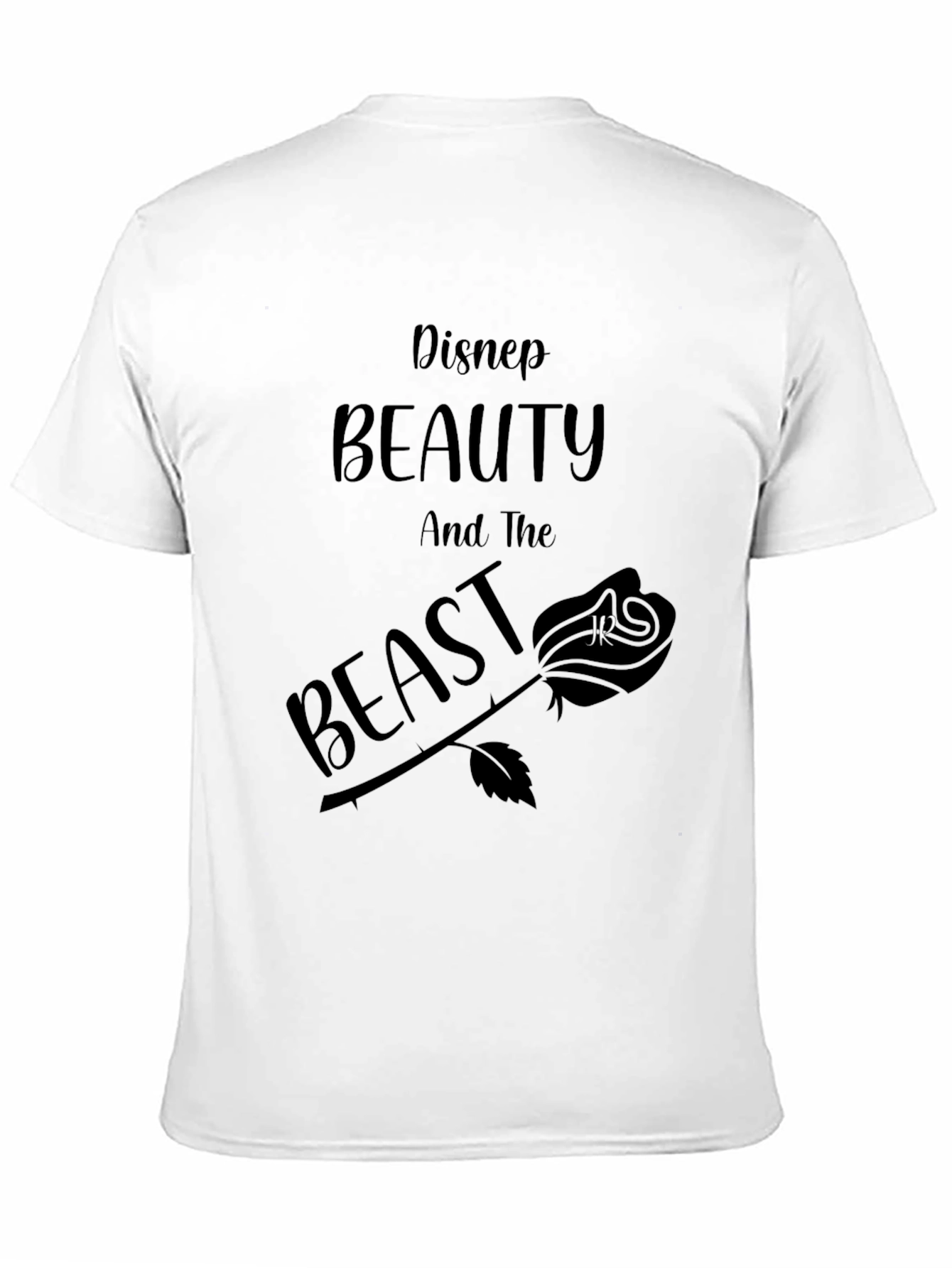 Disney Beauty and the Beast Black T-Shirt