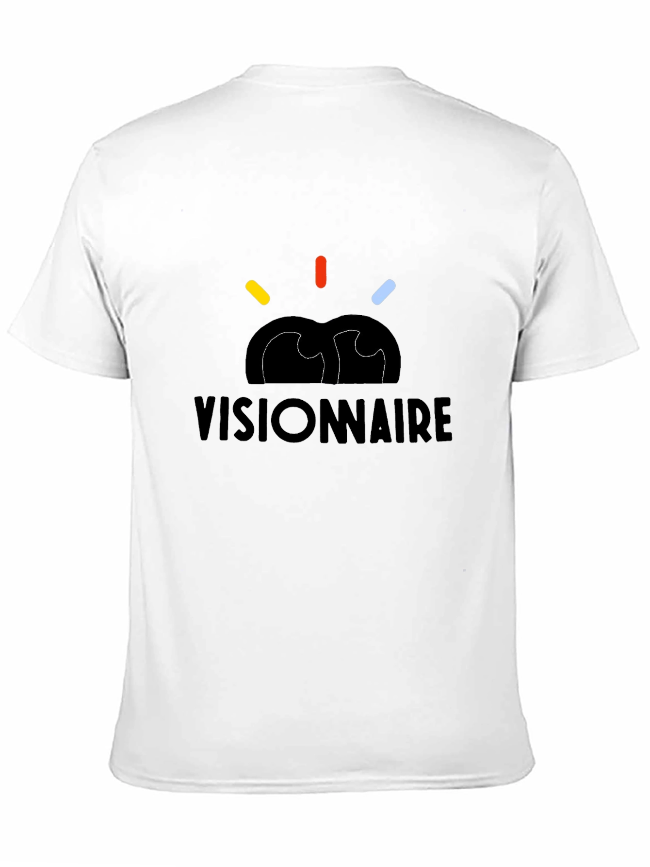 Visionnaire Graphic Black T-Shirt