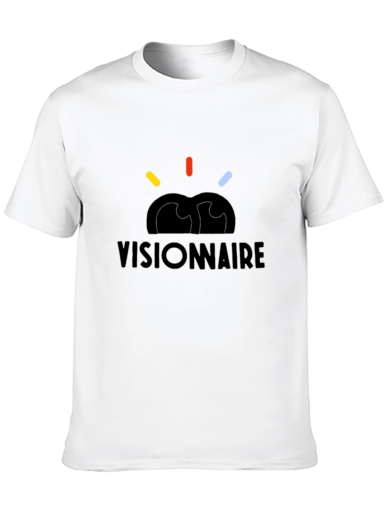 Visionnaire Graphic Black T-Shirt