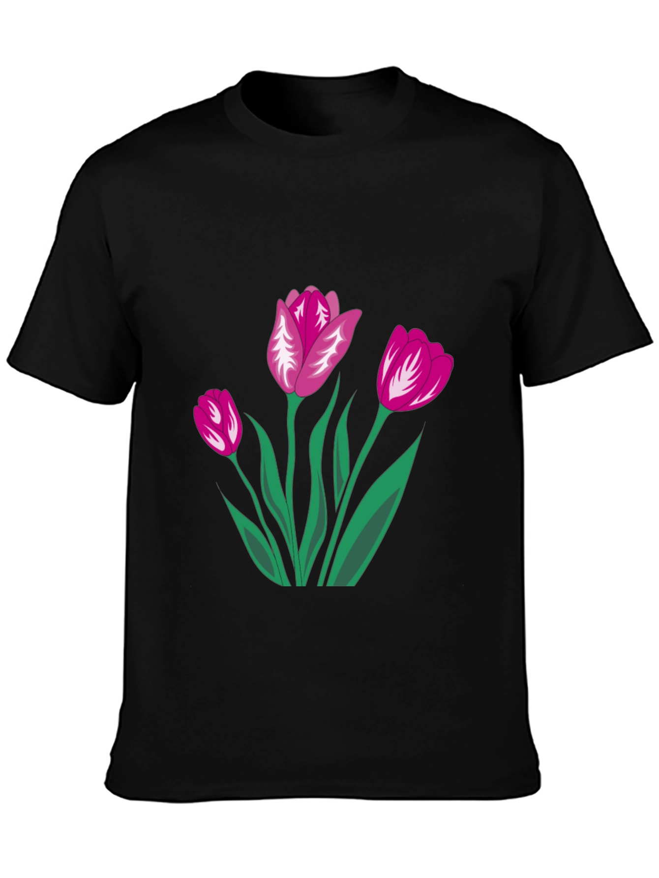 Floral Print Tee - Stylish Casual Wear