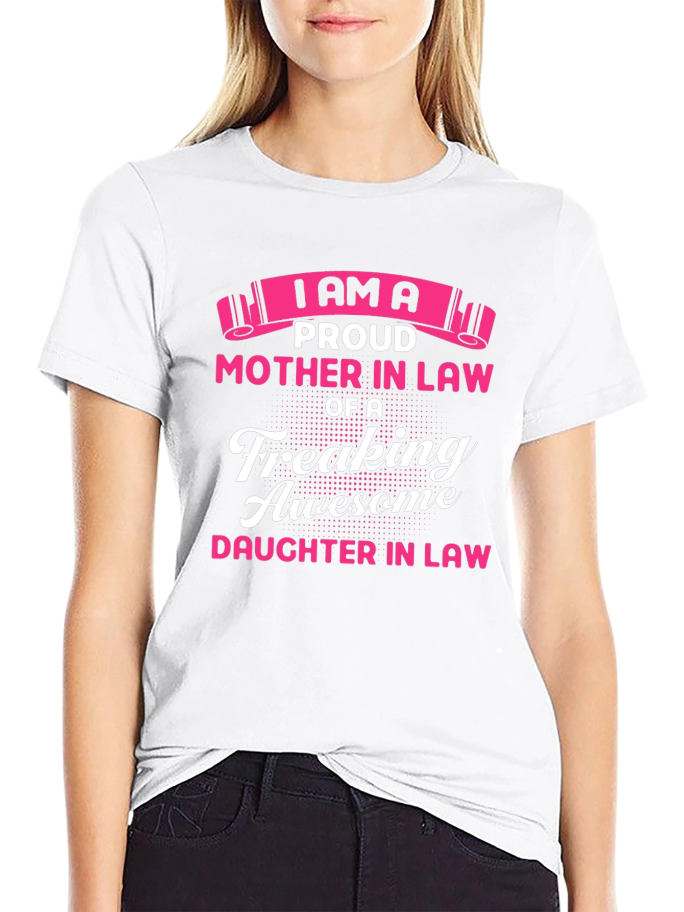 Proud Mother-in-Law Graphic T-Shirt