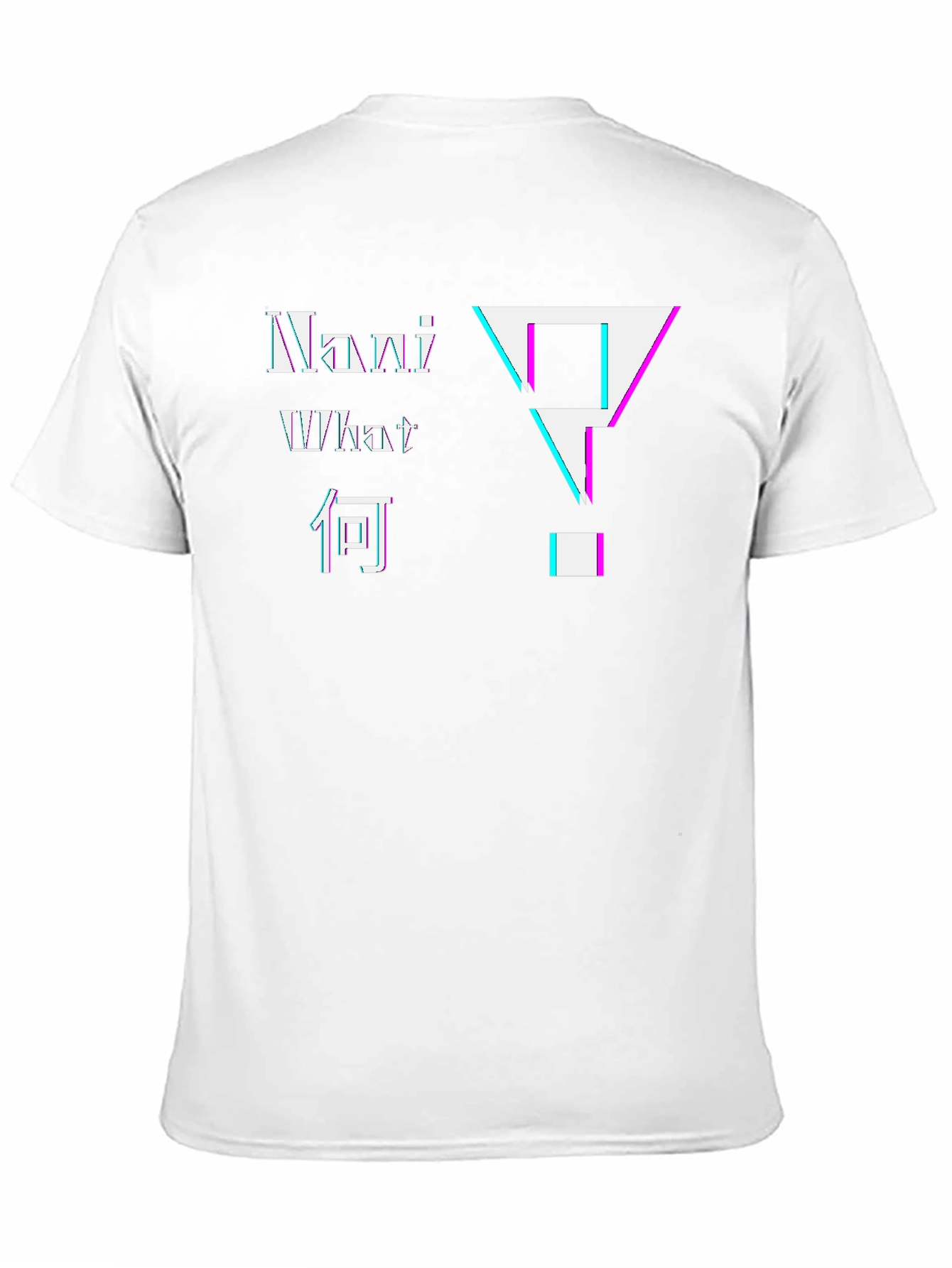 Nani What Japanese Glitch Question T-Shirt