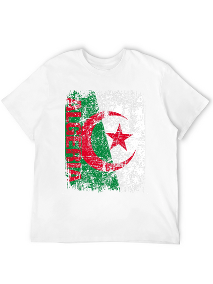 Algeria Flag T-Shirt - Distressed Design