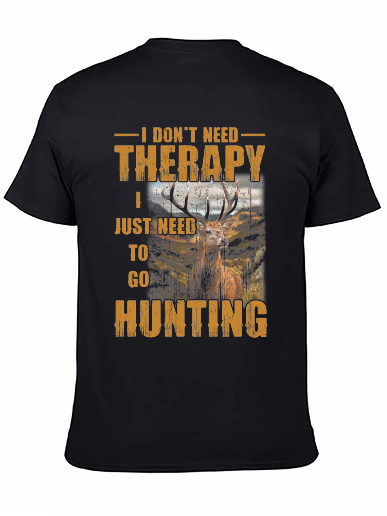 Hunting Therapy T-Shirt - Deer Graphic Tee
