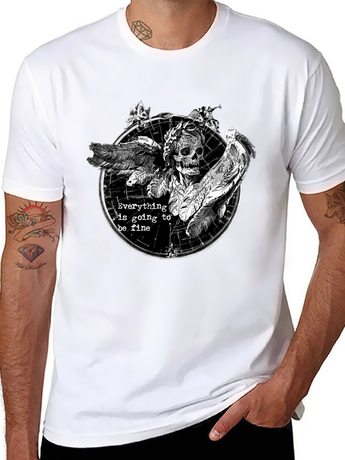 Everything Is Going To Be Fine Graphic Tee