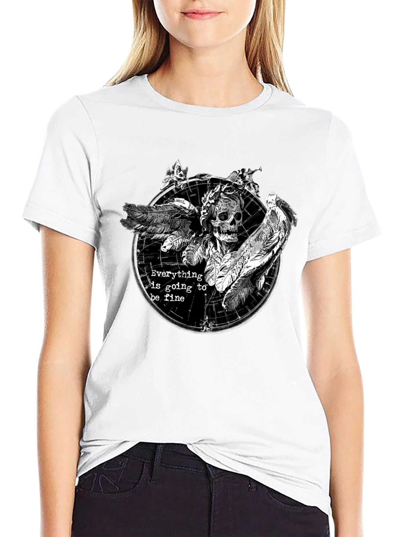 Everything Is Going To Be Fine Graphic Tee