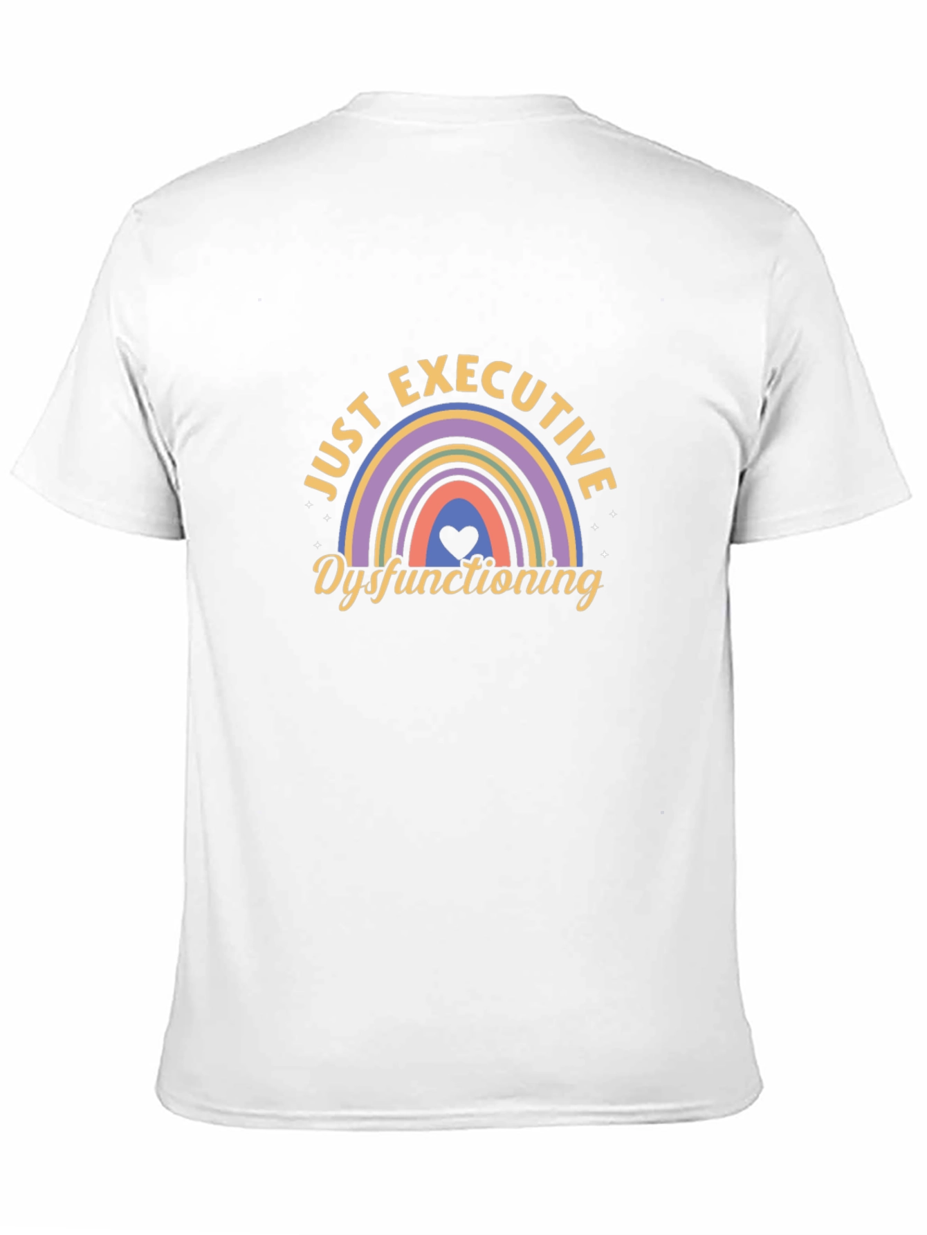Executive Dysfunction Rainbow T-Shirt