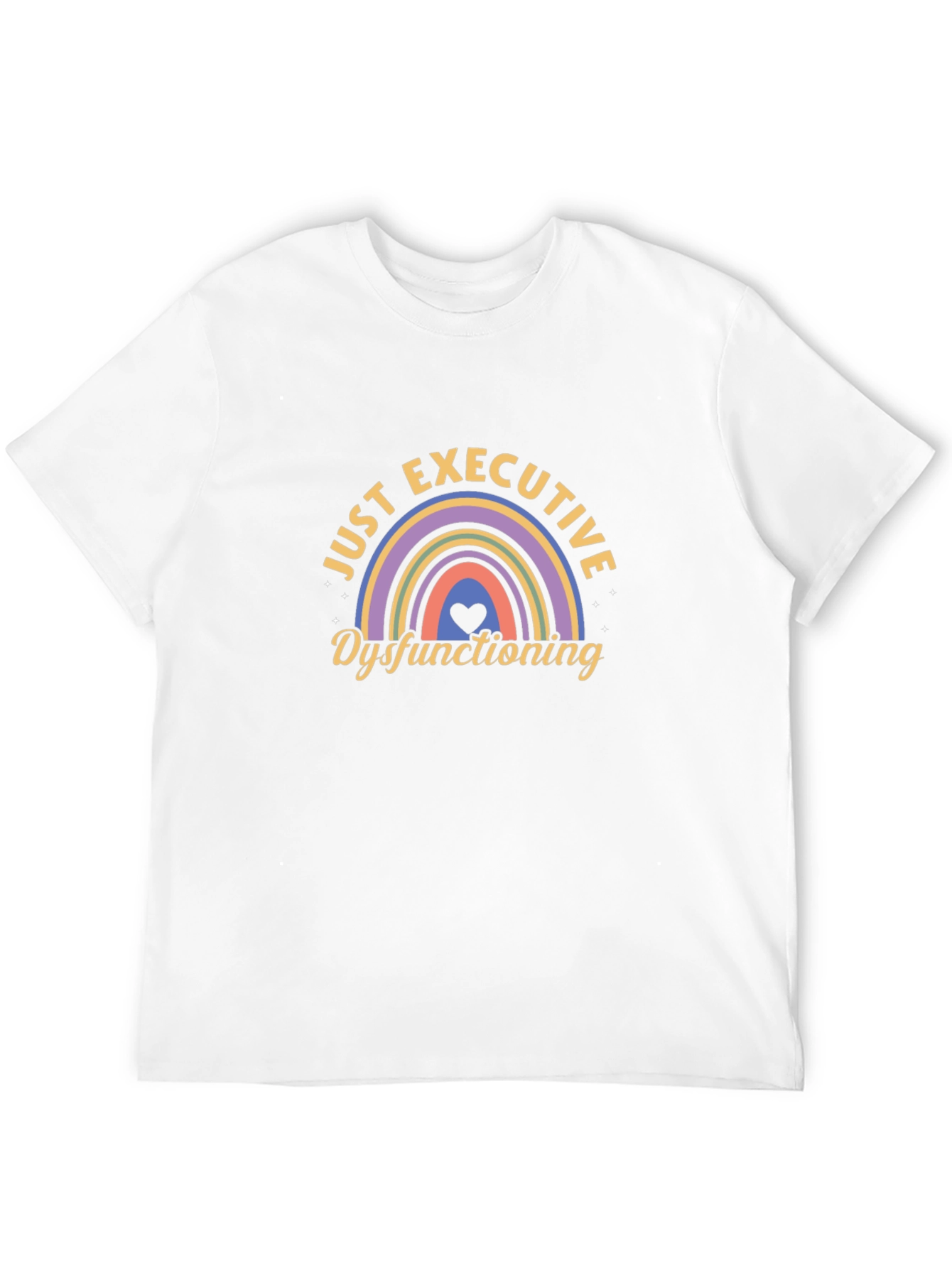 Executive Dysfunction Rainbow T-Shirt