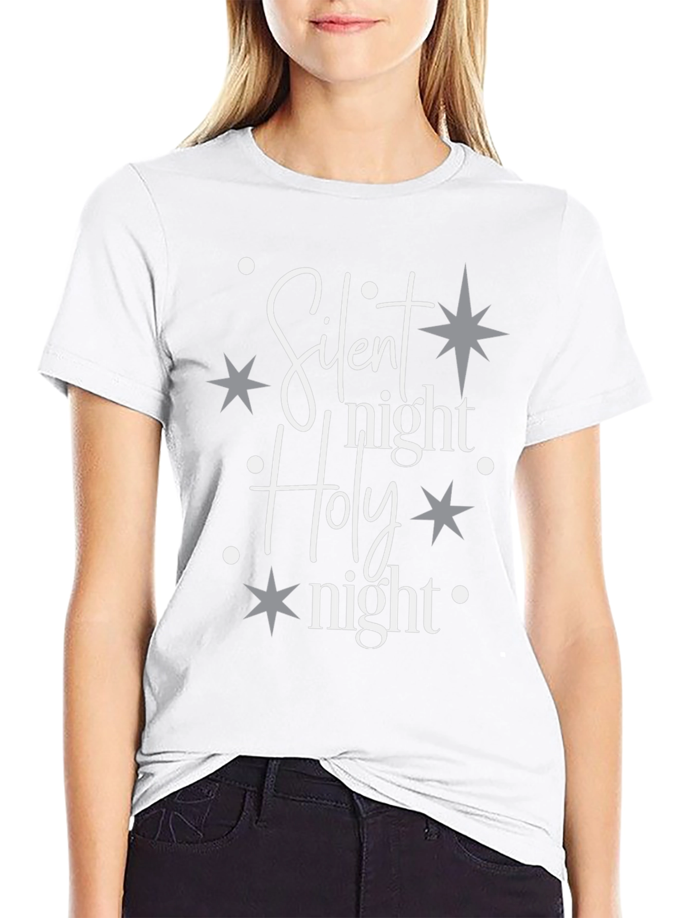 Silent Night Holy Night Graphic Tee