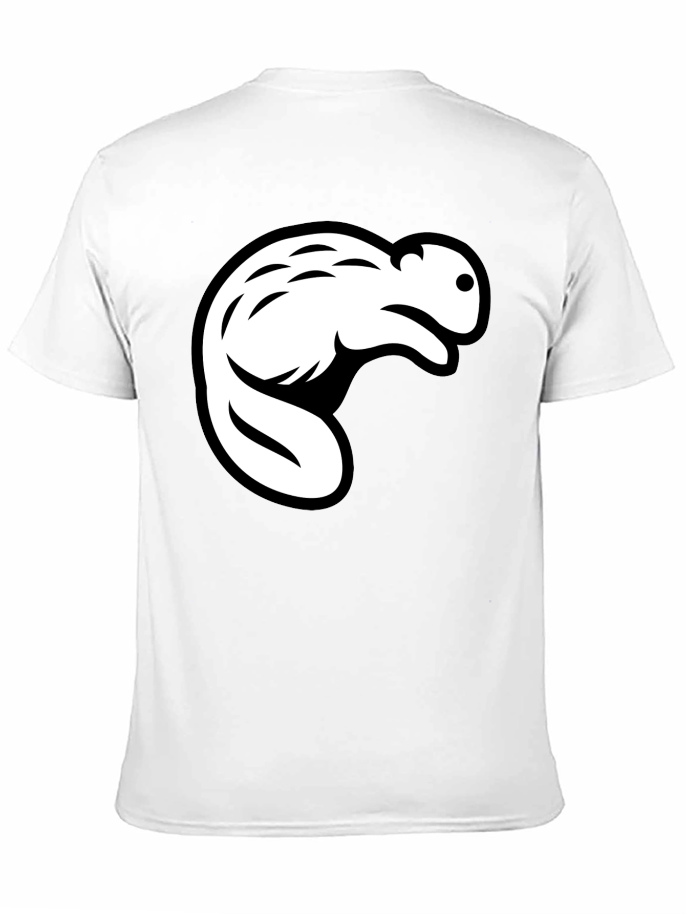 Beaver Graphic Tee - Mens Black T-Shirt