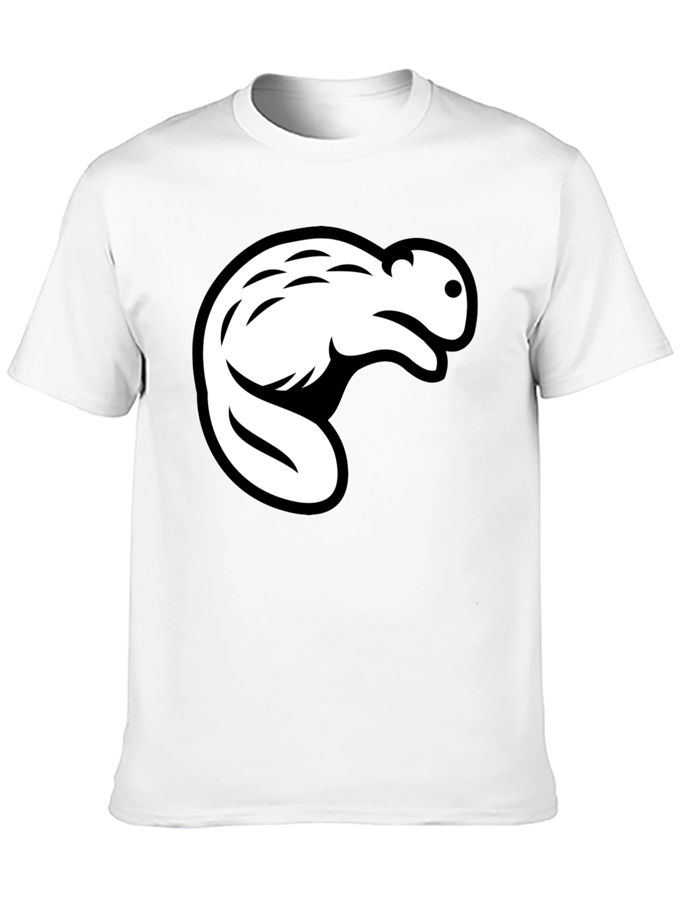 Beaver Graphic Tee - Mens Black T-Shirt