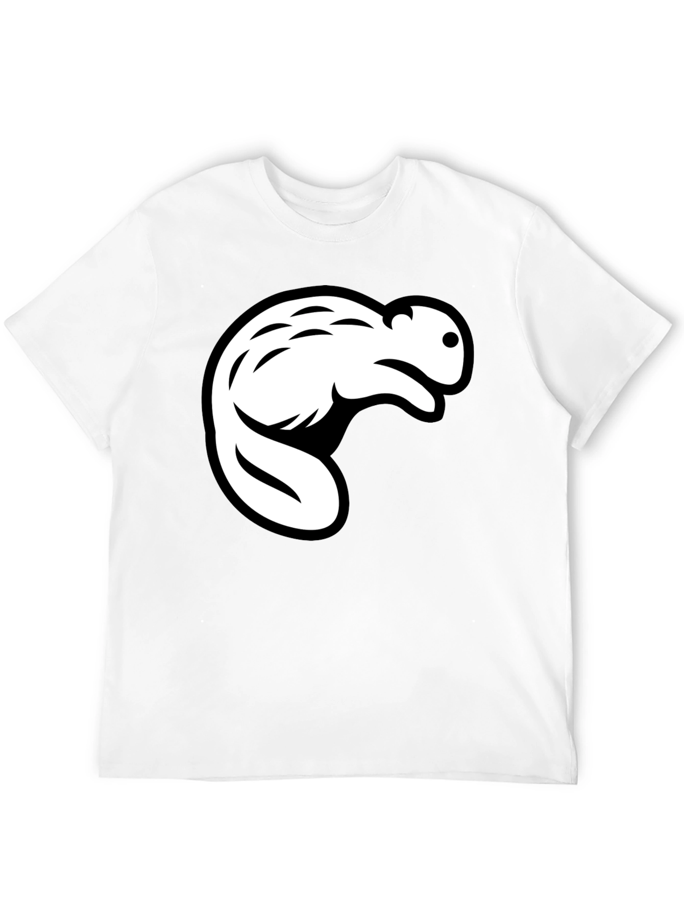 Beaver Graphic Tee - Mens Black T-Shirt
