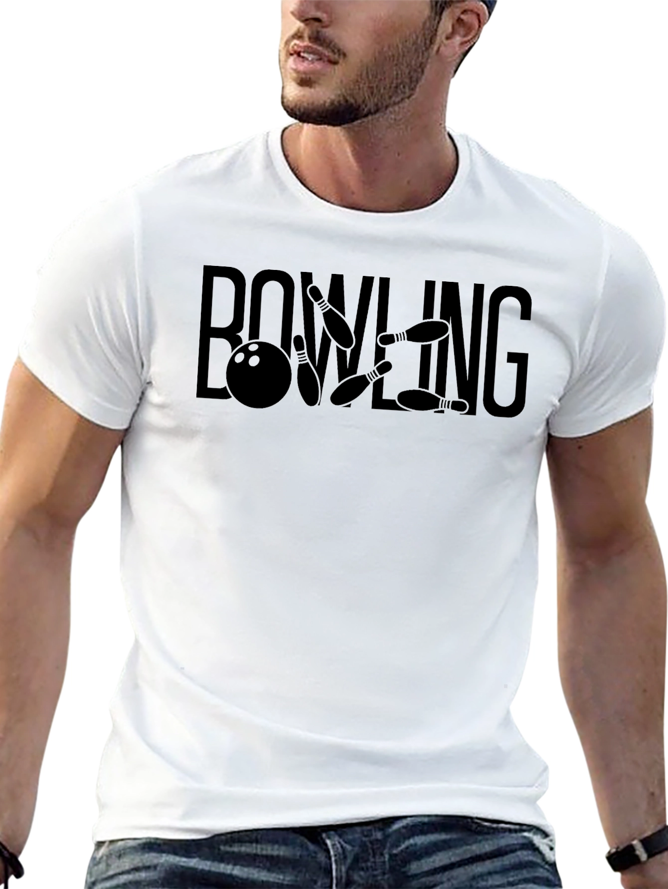 Bowling T-Shirt - Strike Style -  Unisex Cotton Tee