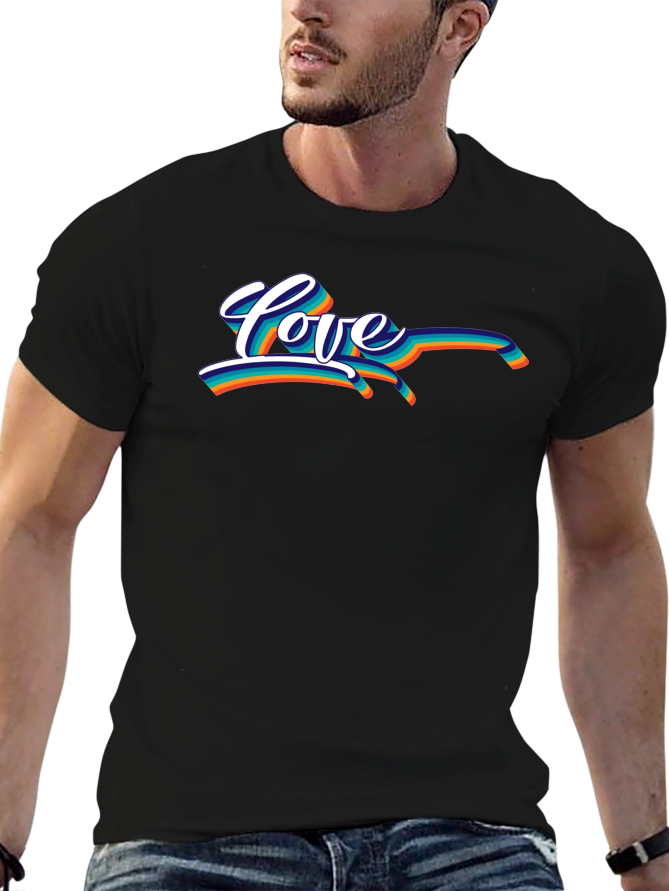Retro Love T-Shirt - Comfort & Style