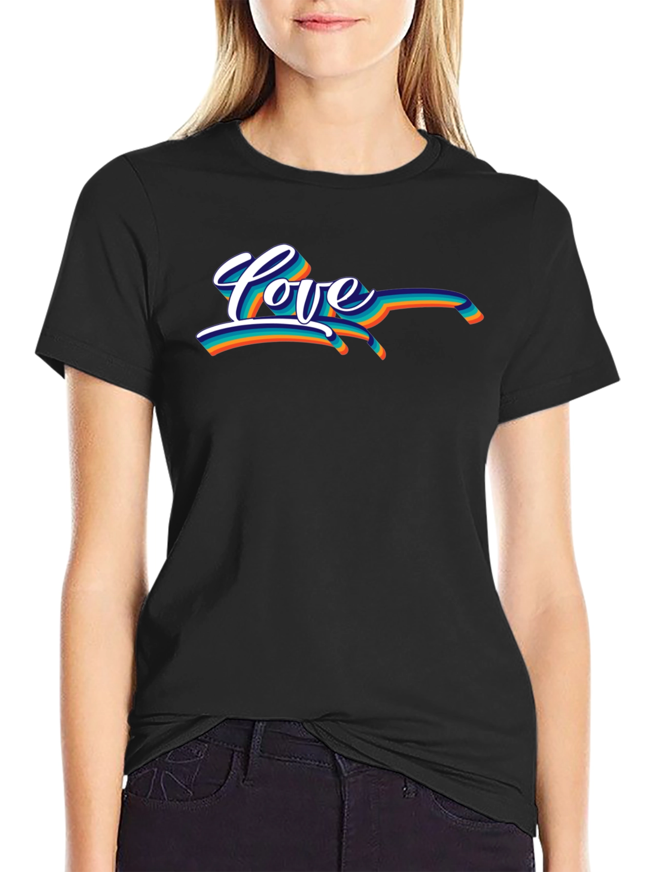 Retro Love T-Shirt - Comfort & Style