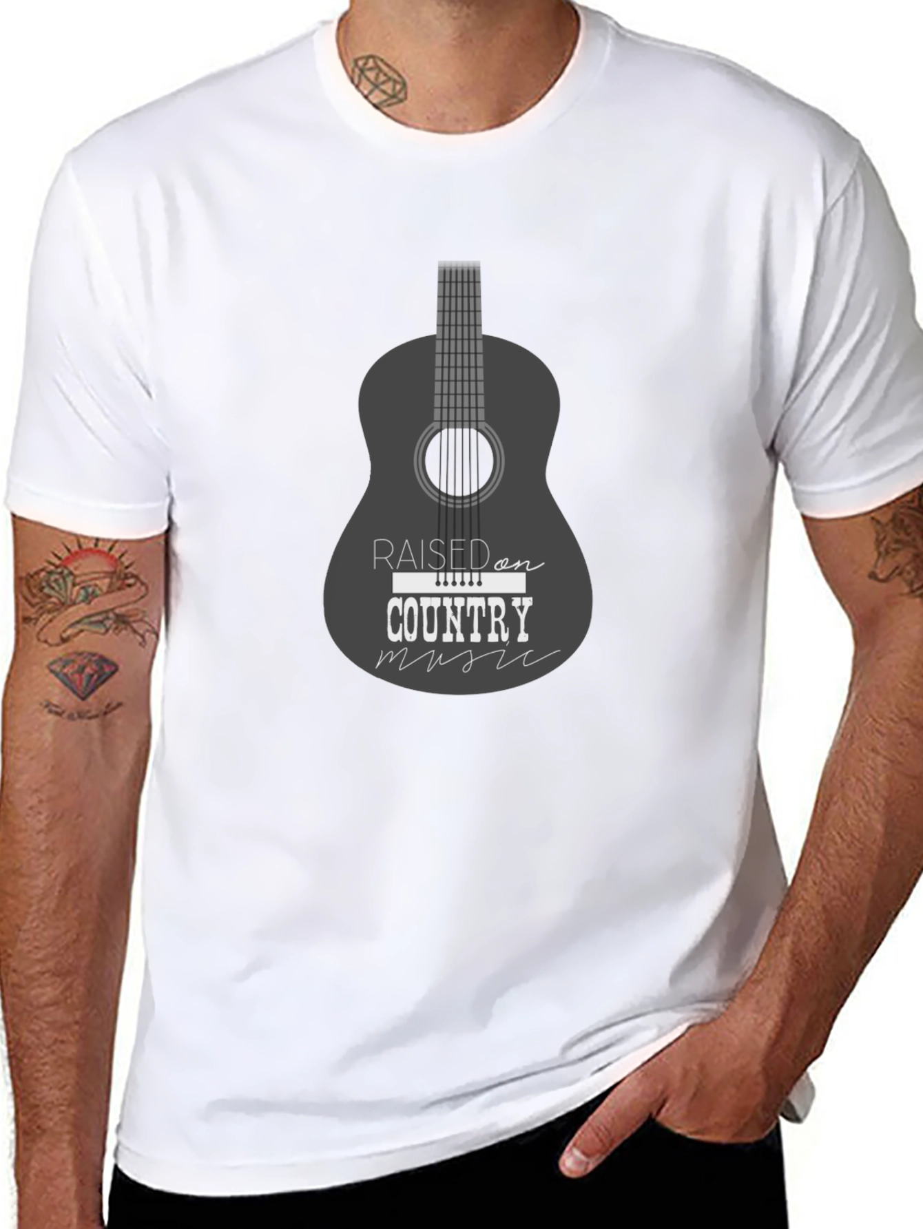 Country Music Guitar T-Shirt