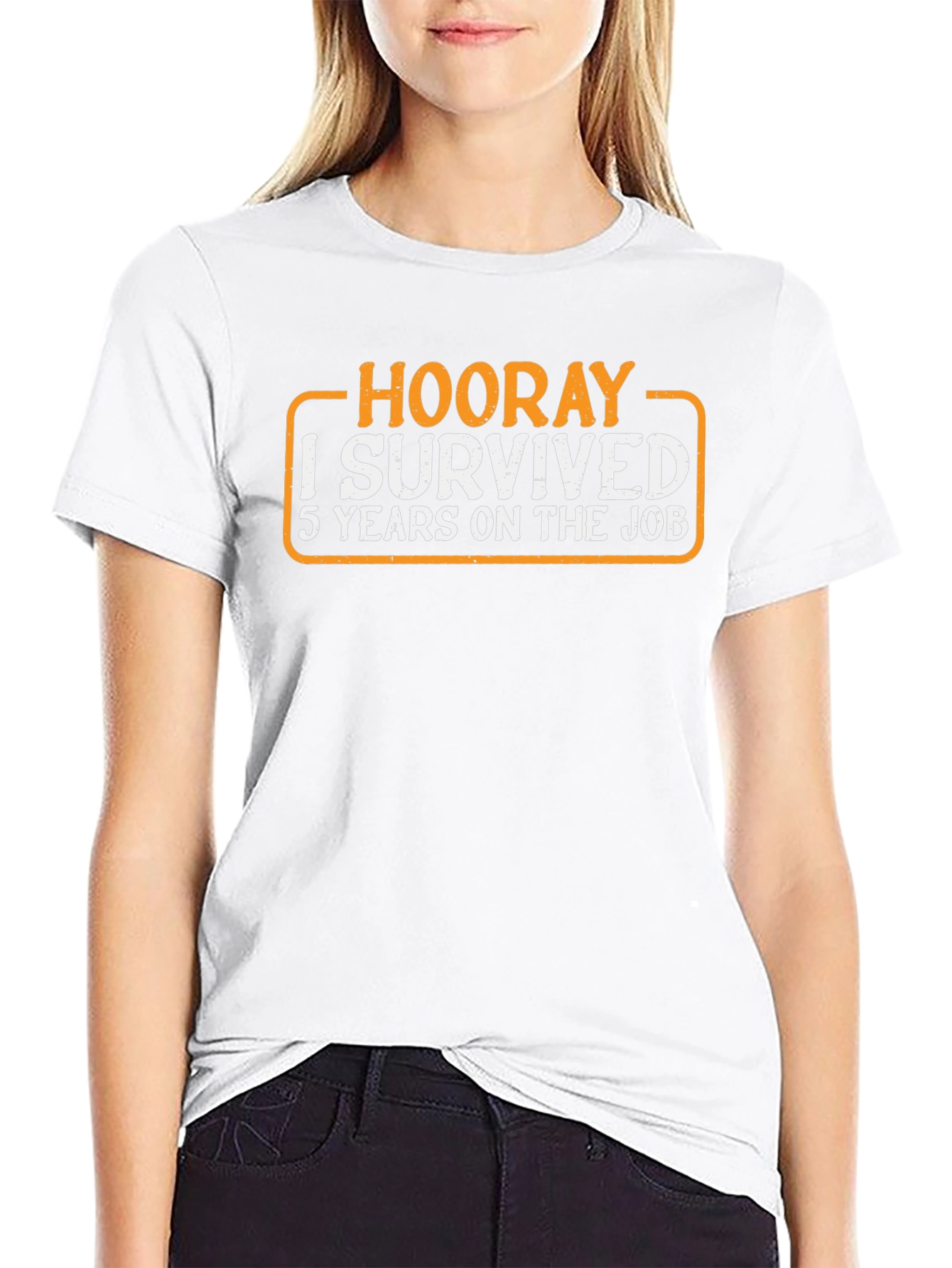 Hooray I Survived 5 Years Job T-Shirt