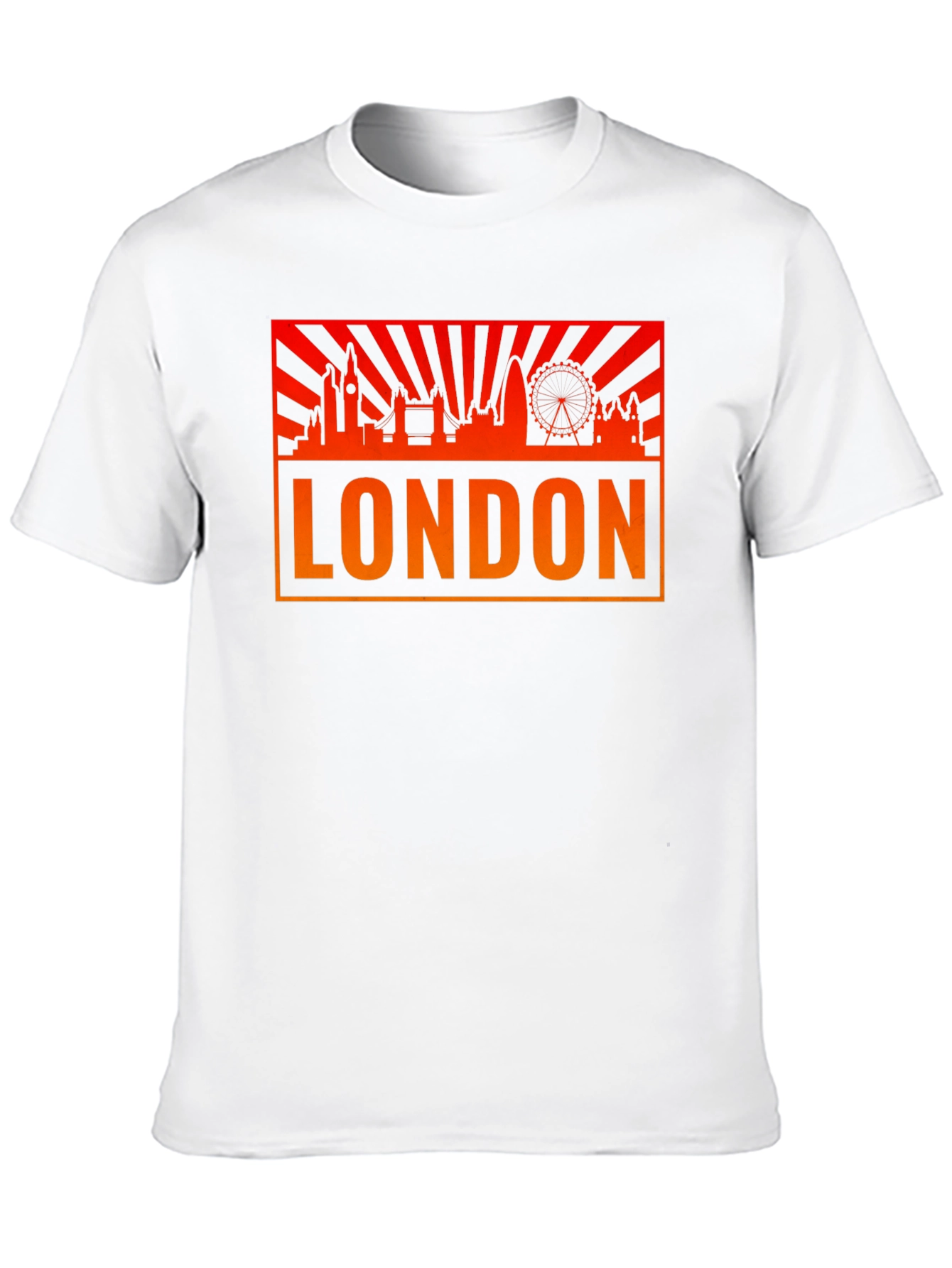 London Skyline Graphic T-Shirt - Black