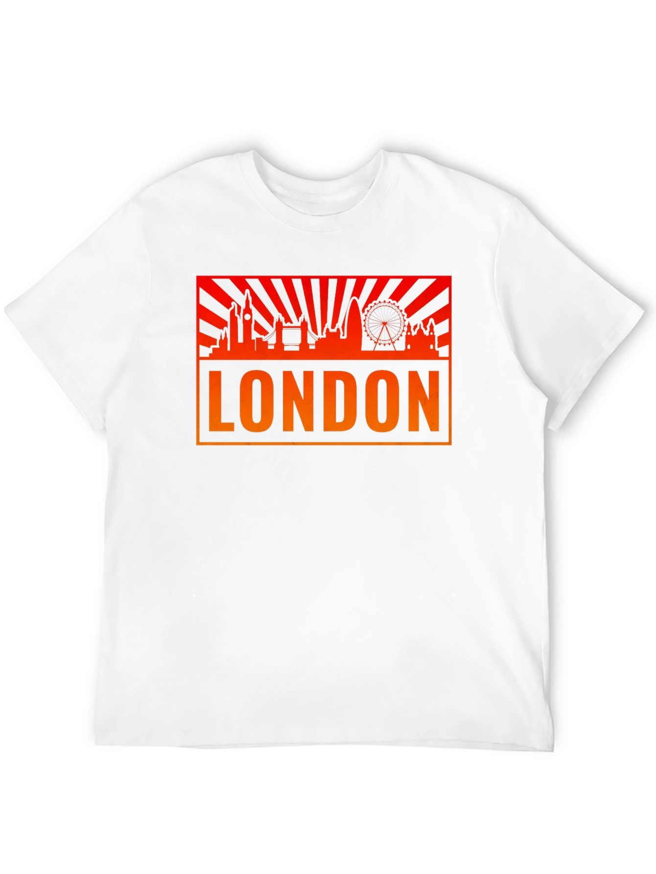 London Skyline Graphic T-Shirt - Black