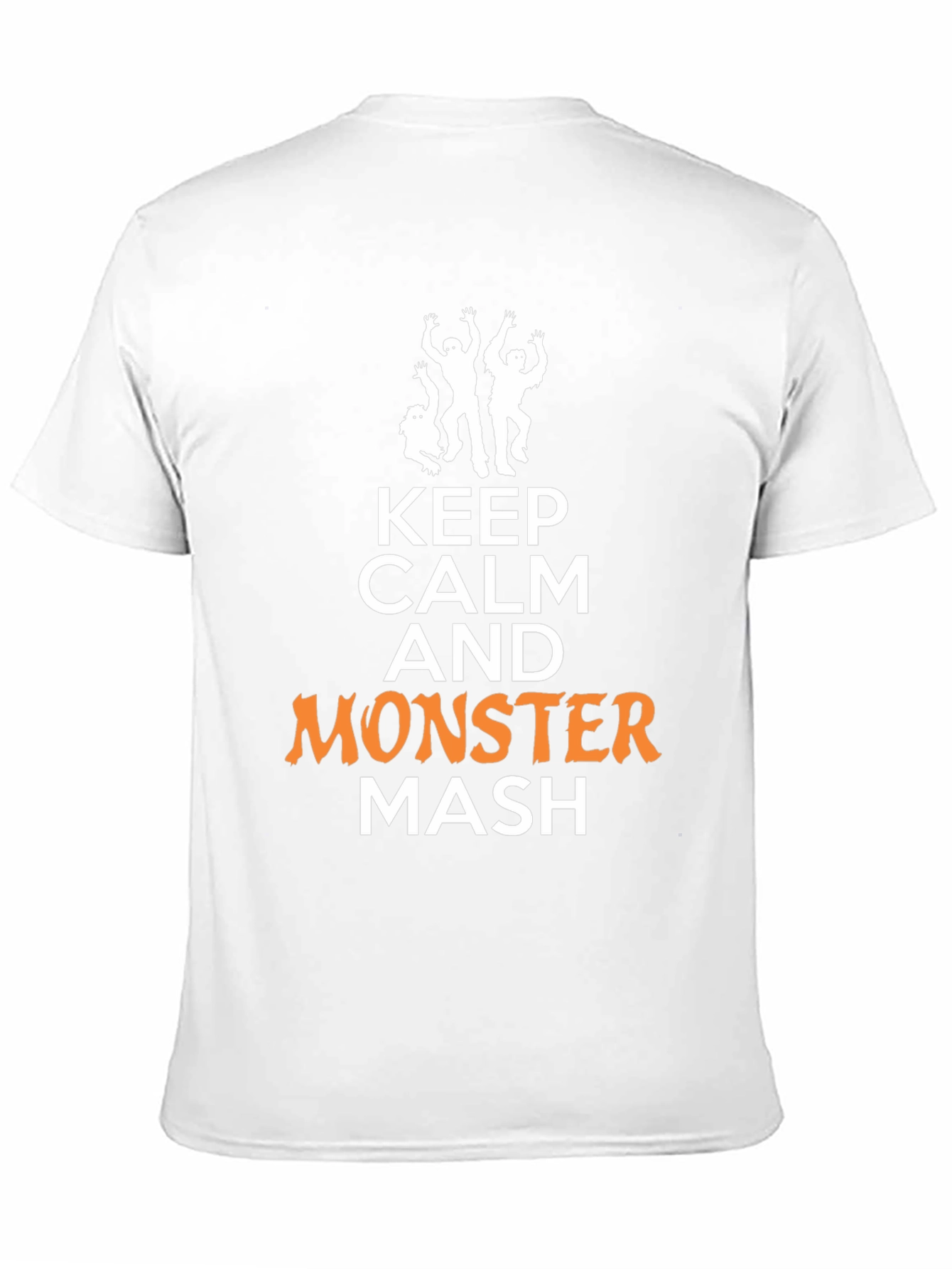 Keep Calm Monster Mash Halloween Graphic Tee