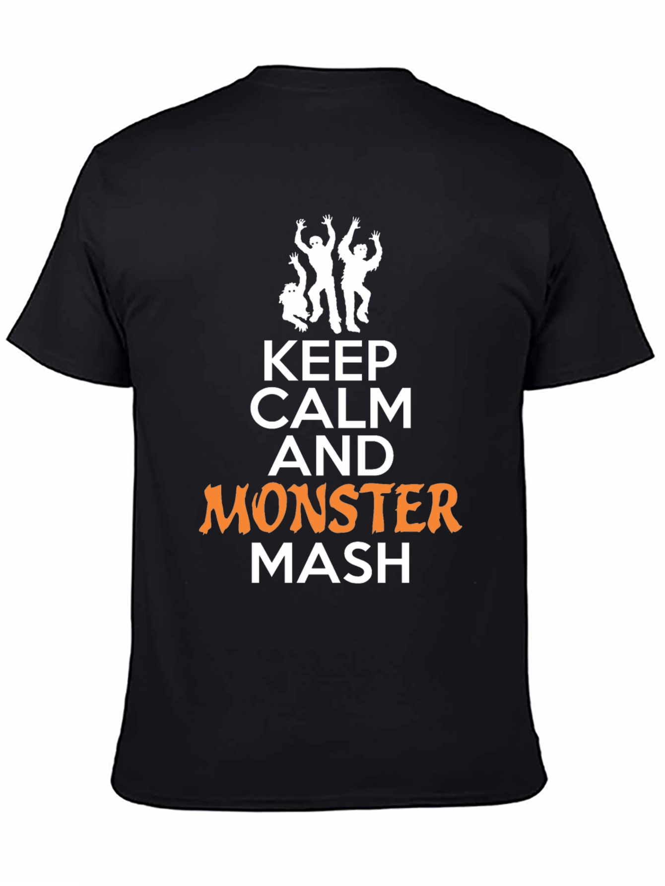 Keep Calm Monster Mash Halloween Graphic Tee