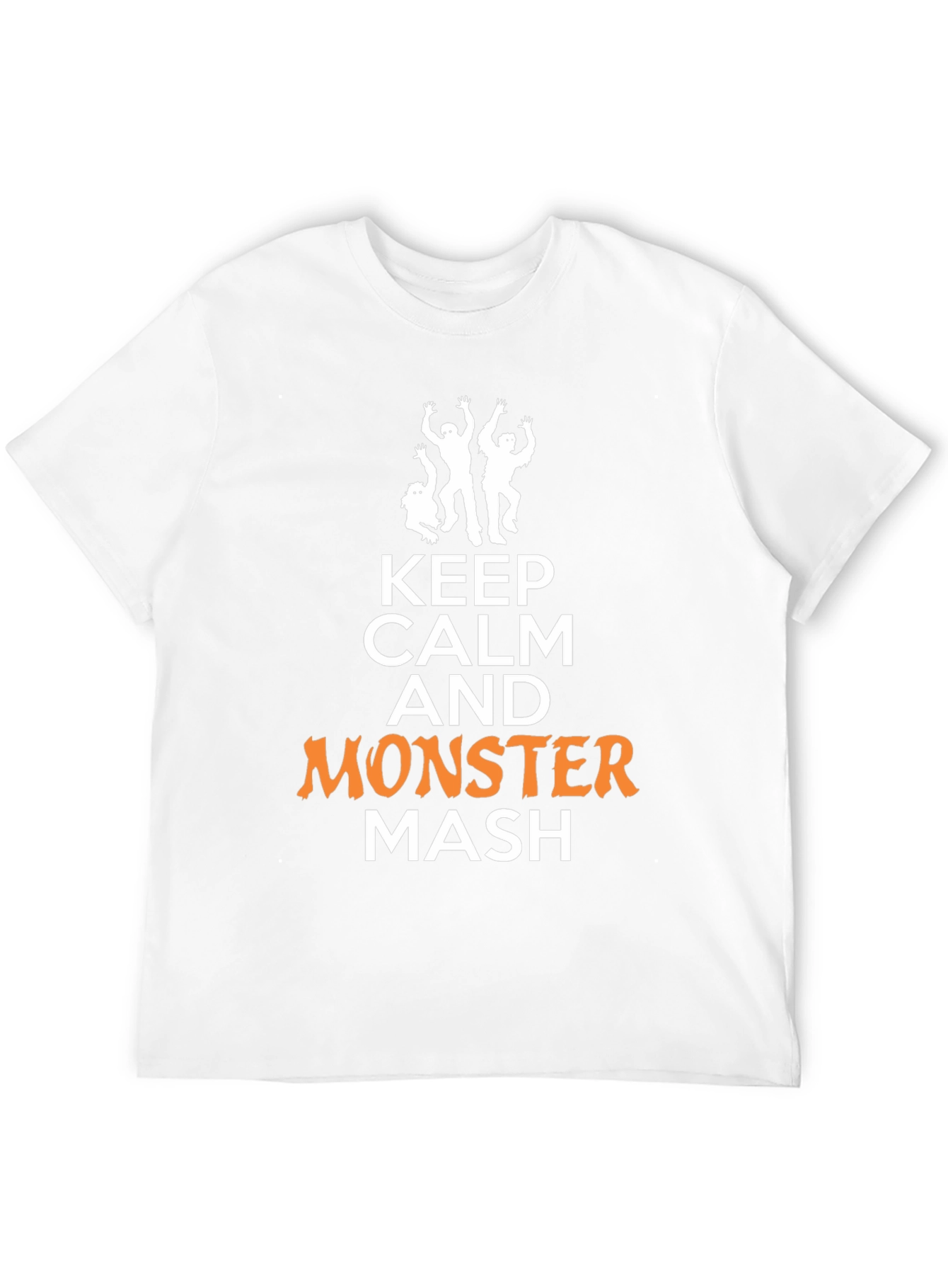 Keep Calm Monster Mash Halloween Graphic Tee