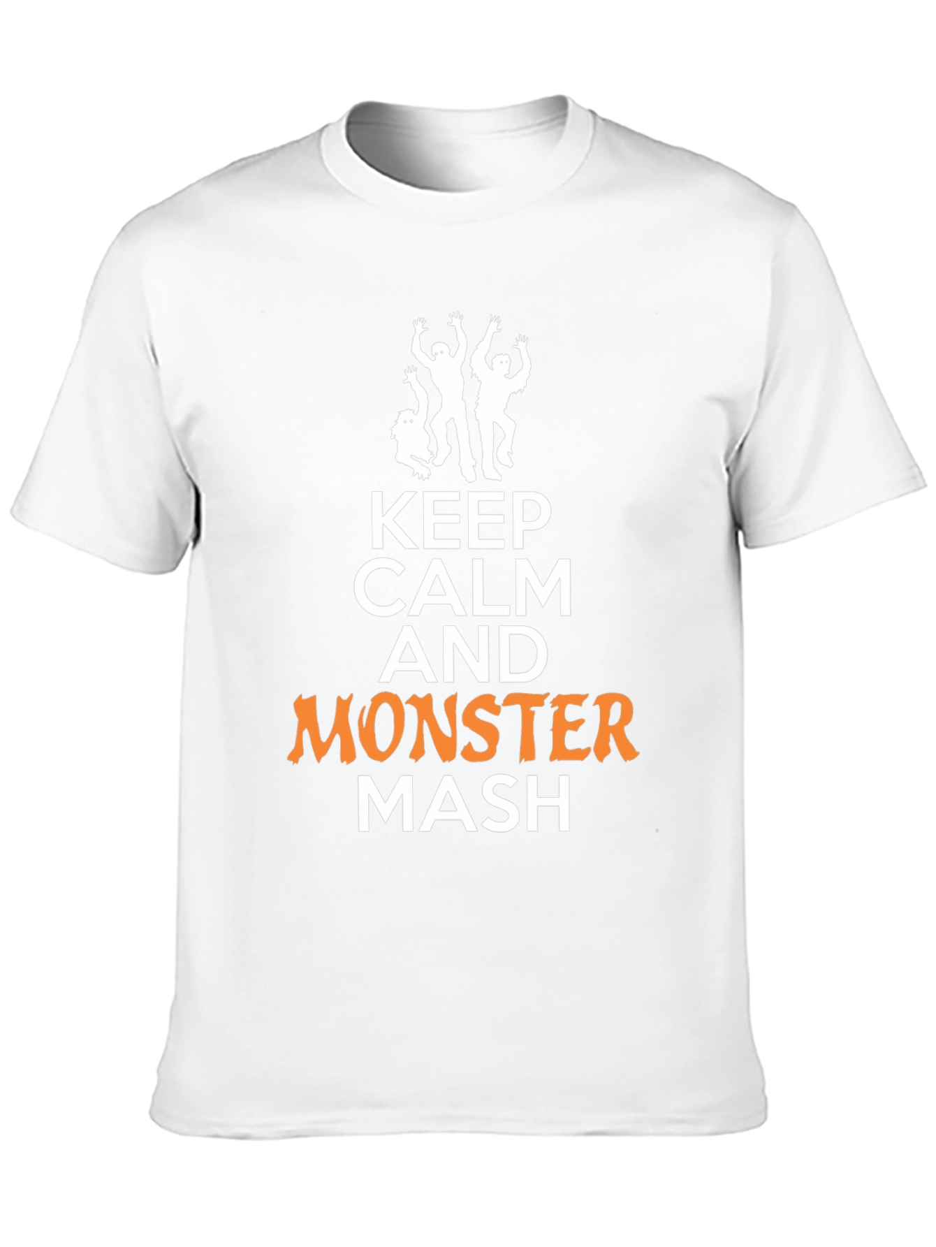 Keep Calm Monster Mash Halloween Graphic Tee
