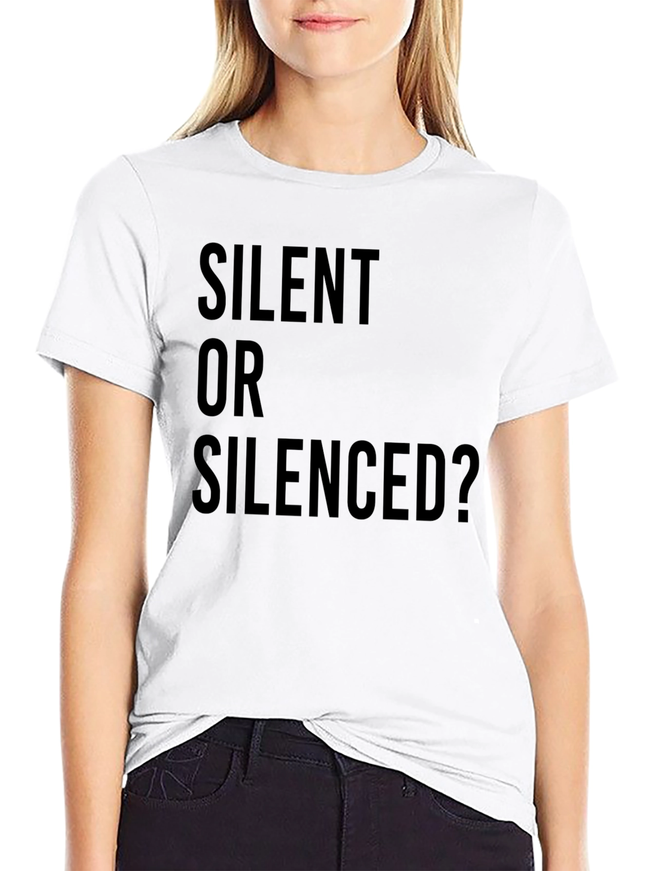 Silent or Silenced? Statement T-Shirt