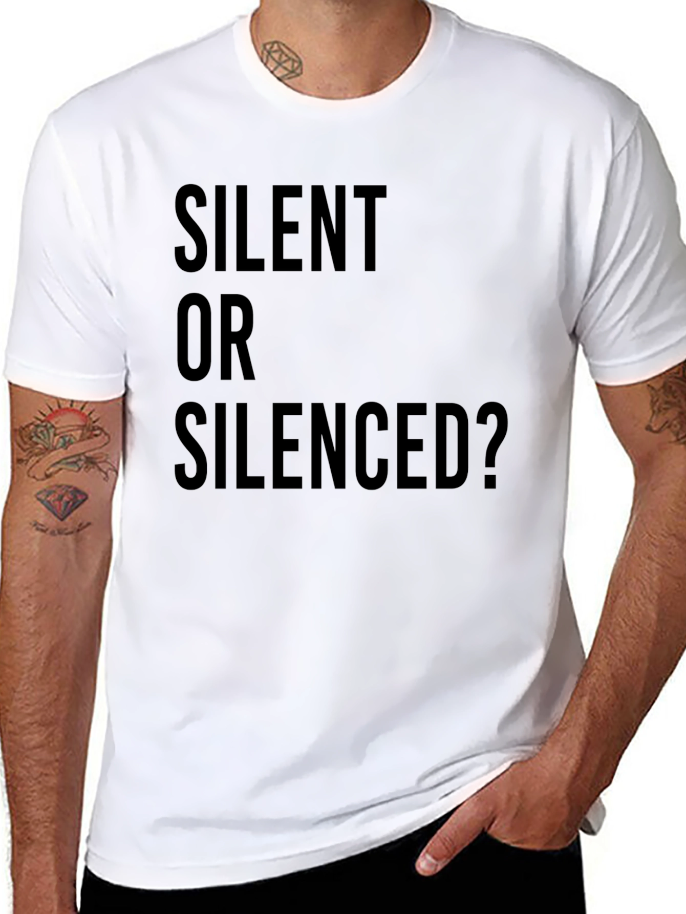 Silent or Silenced? Statement T-Shirt