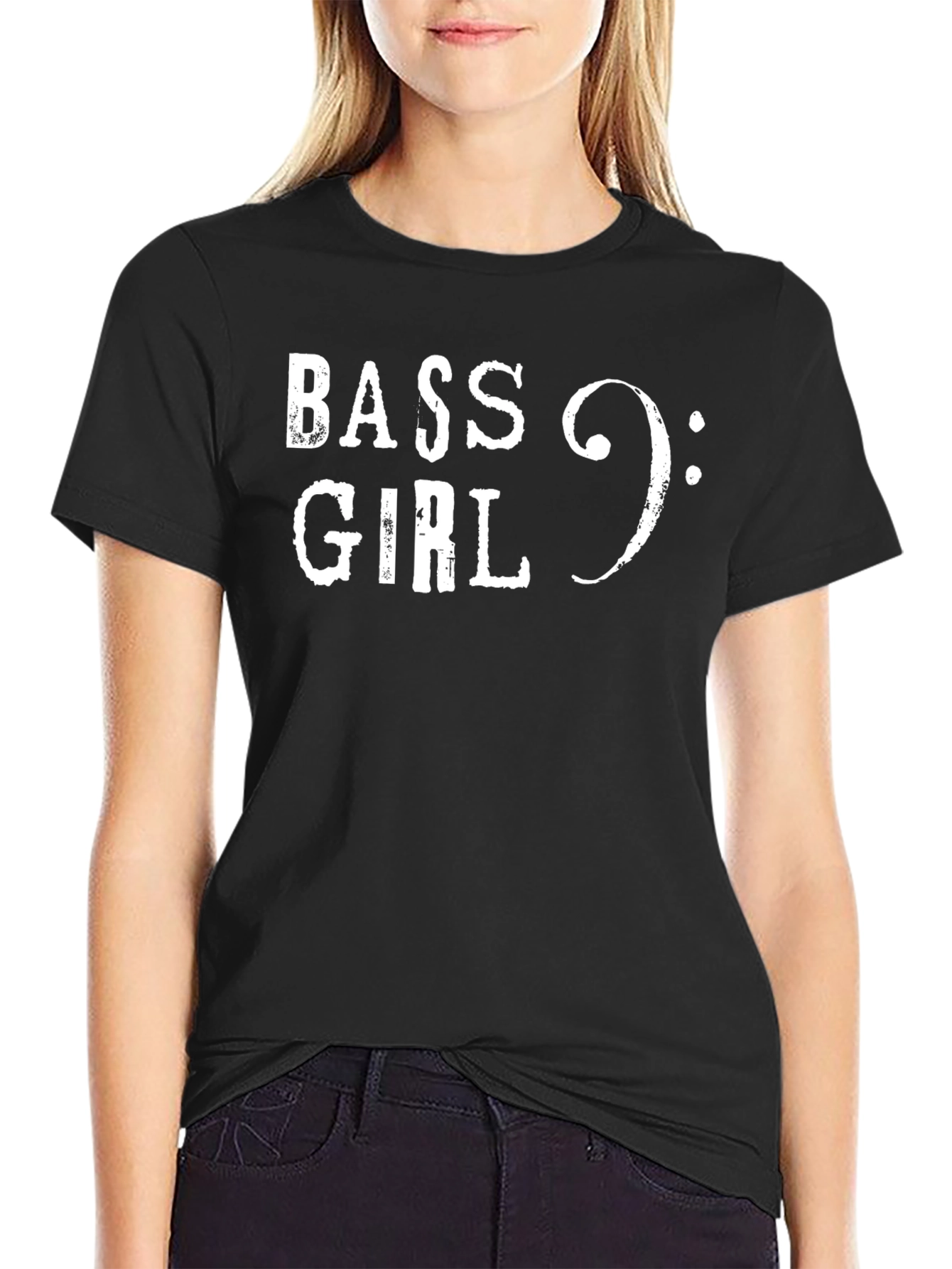 Bass Girl Music T-Shirt