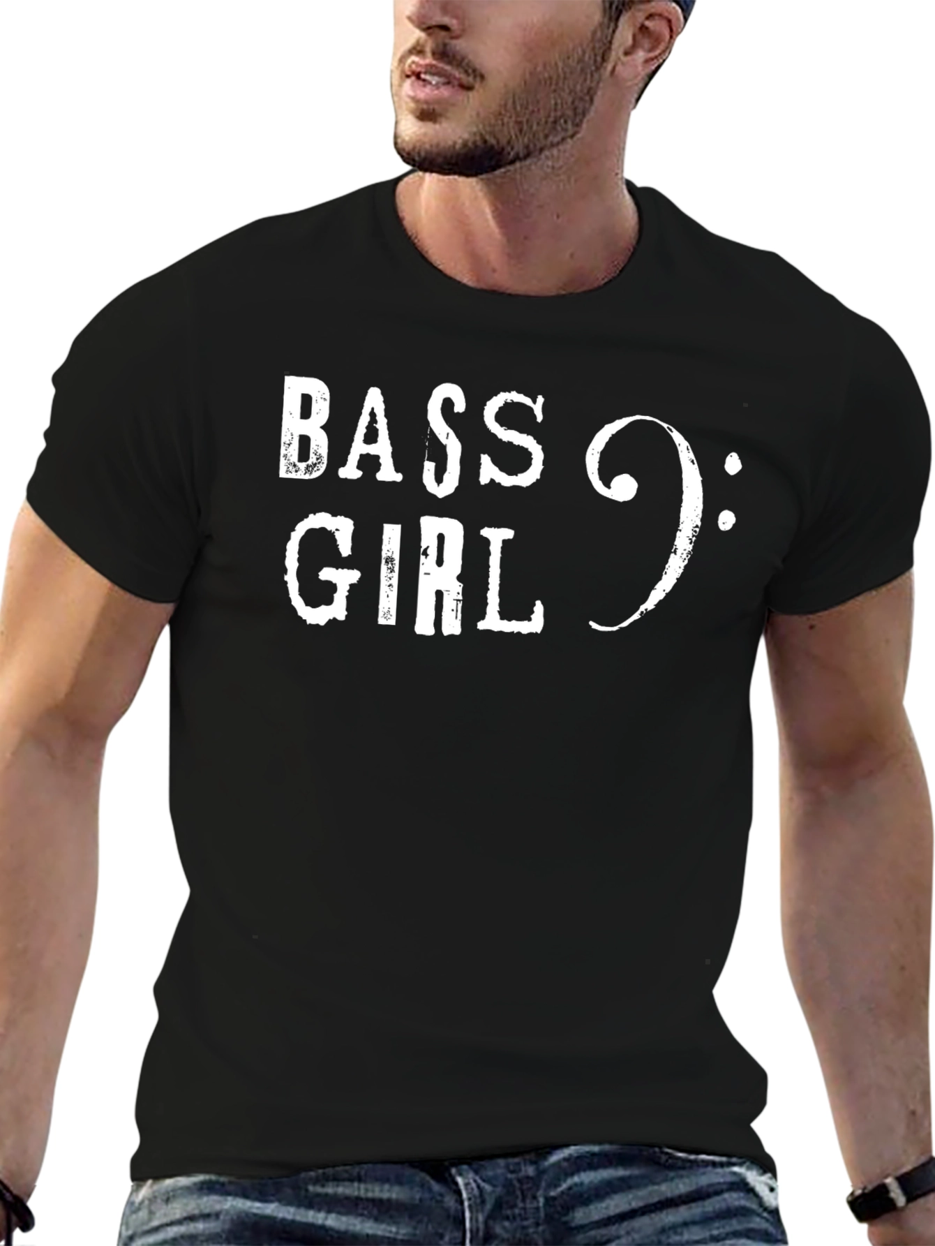 Bass Girl Music T-Shirt