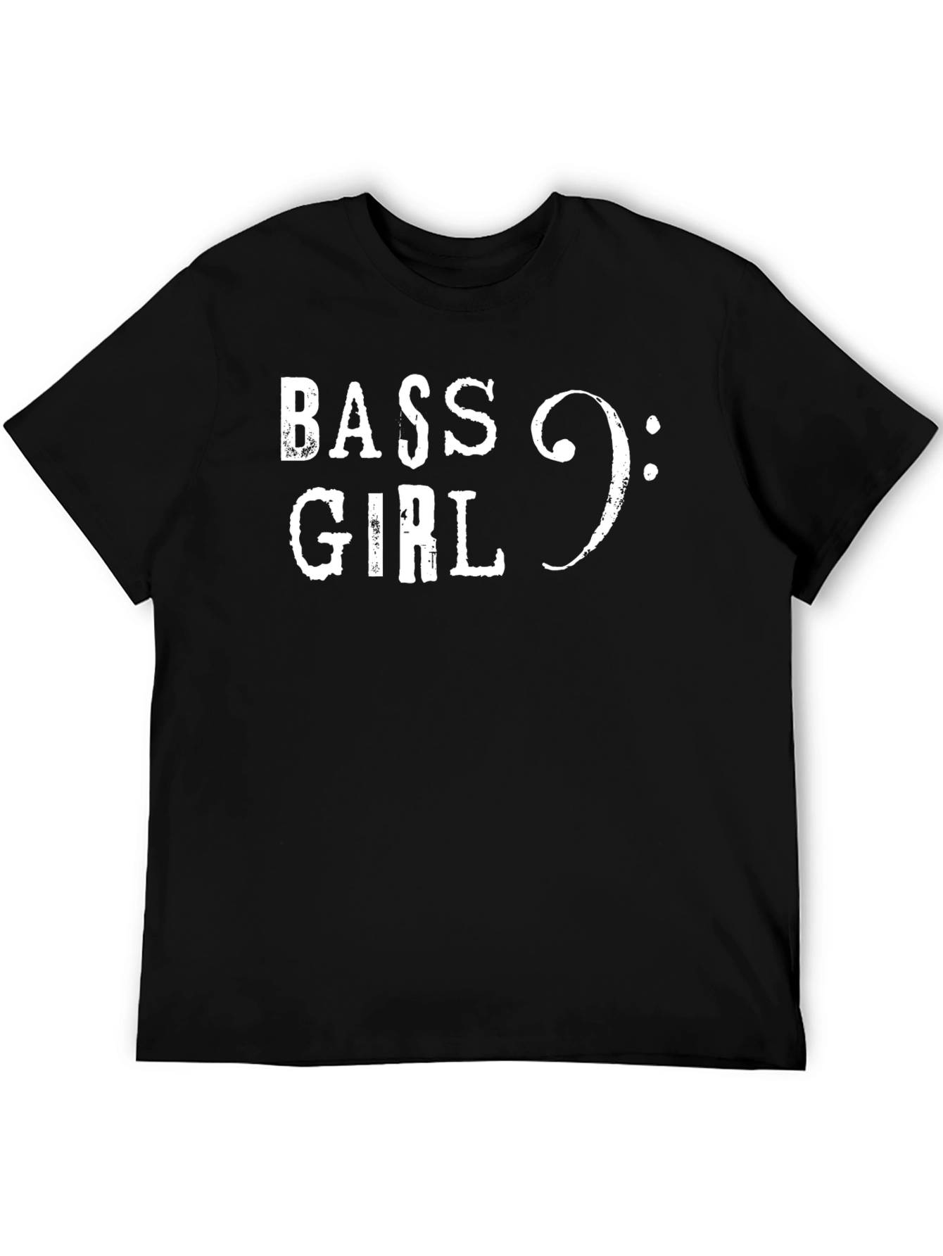 Bass Girl Music T-Shirt