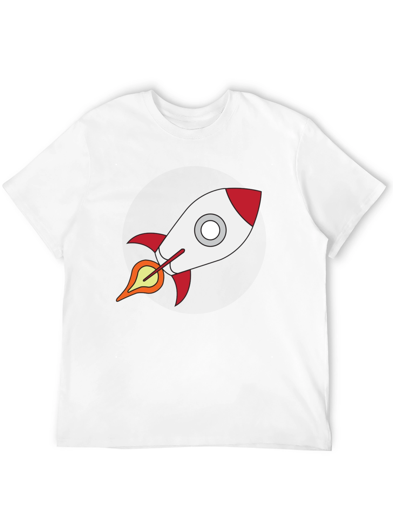 Rocket Graphic T-Shirt - Bold Design