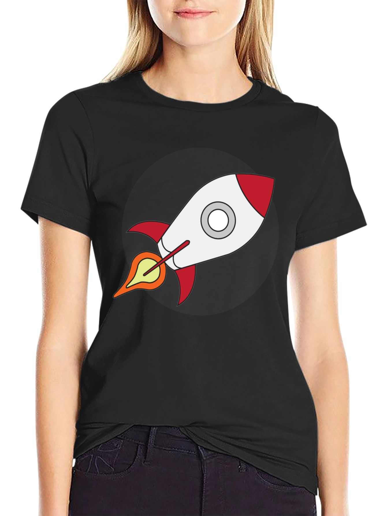 Rocket Graphic T-Shirt - Bold Design