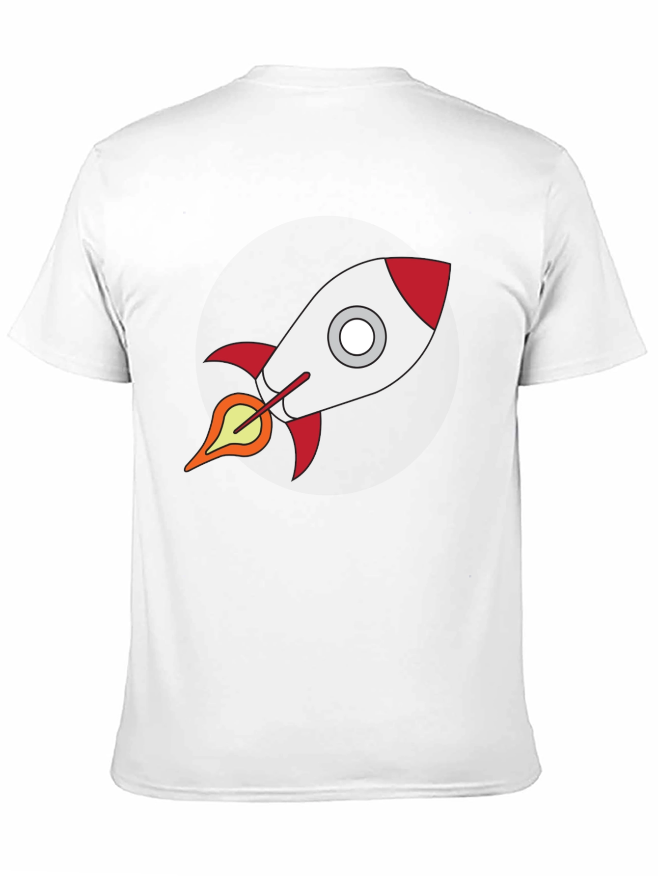 Rocket Graphic T-Shirt - Bold Design
