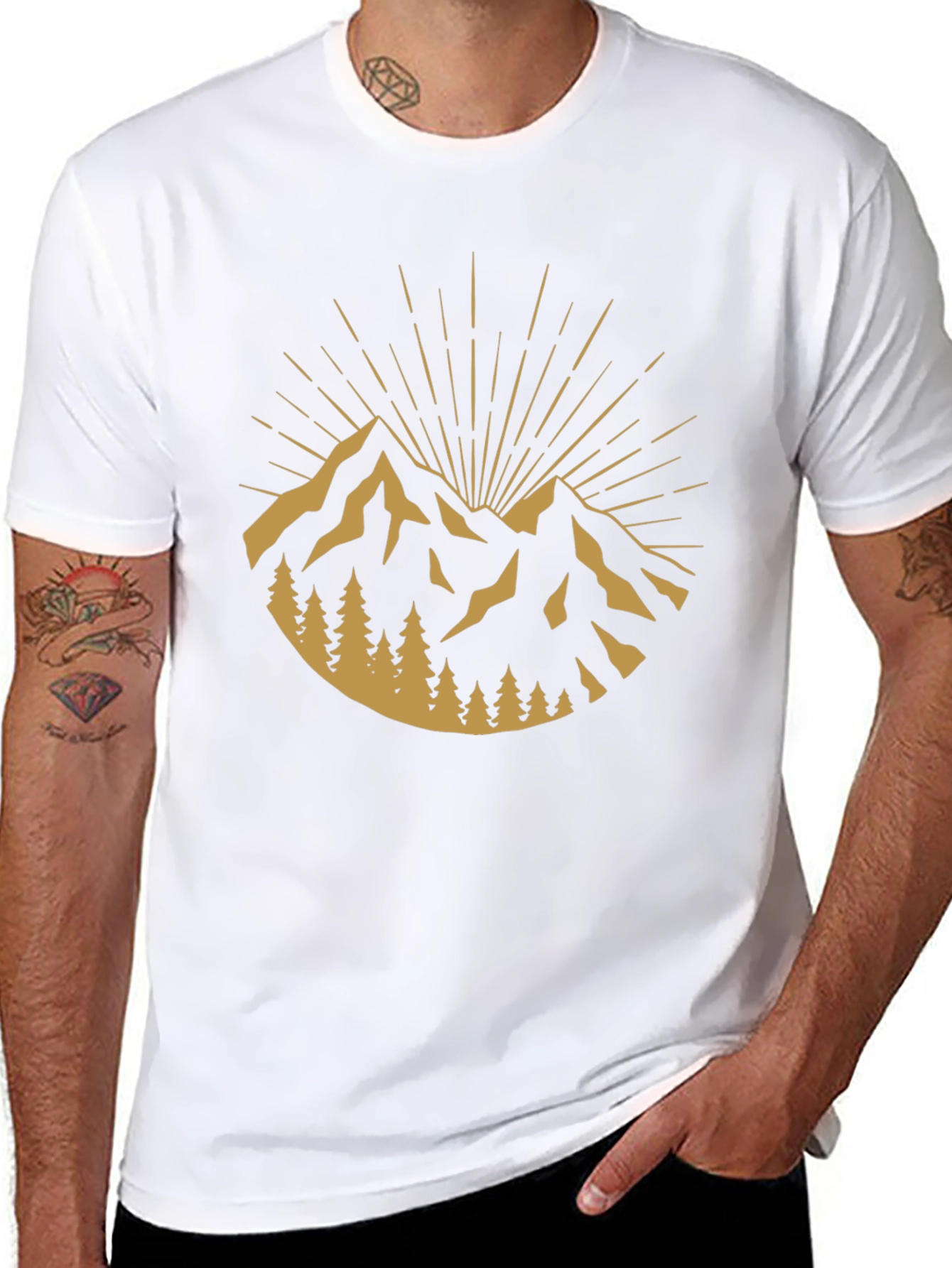 Mountainscape Graphic Tee