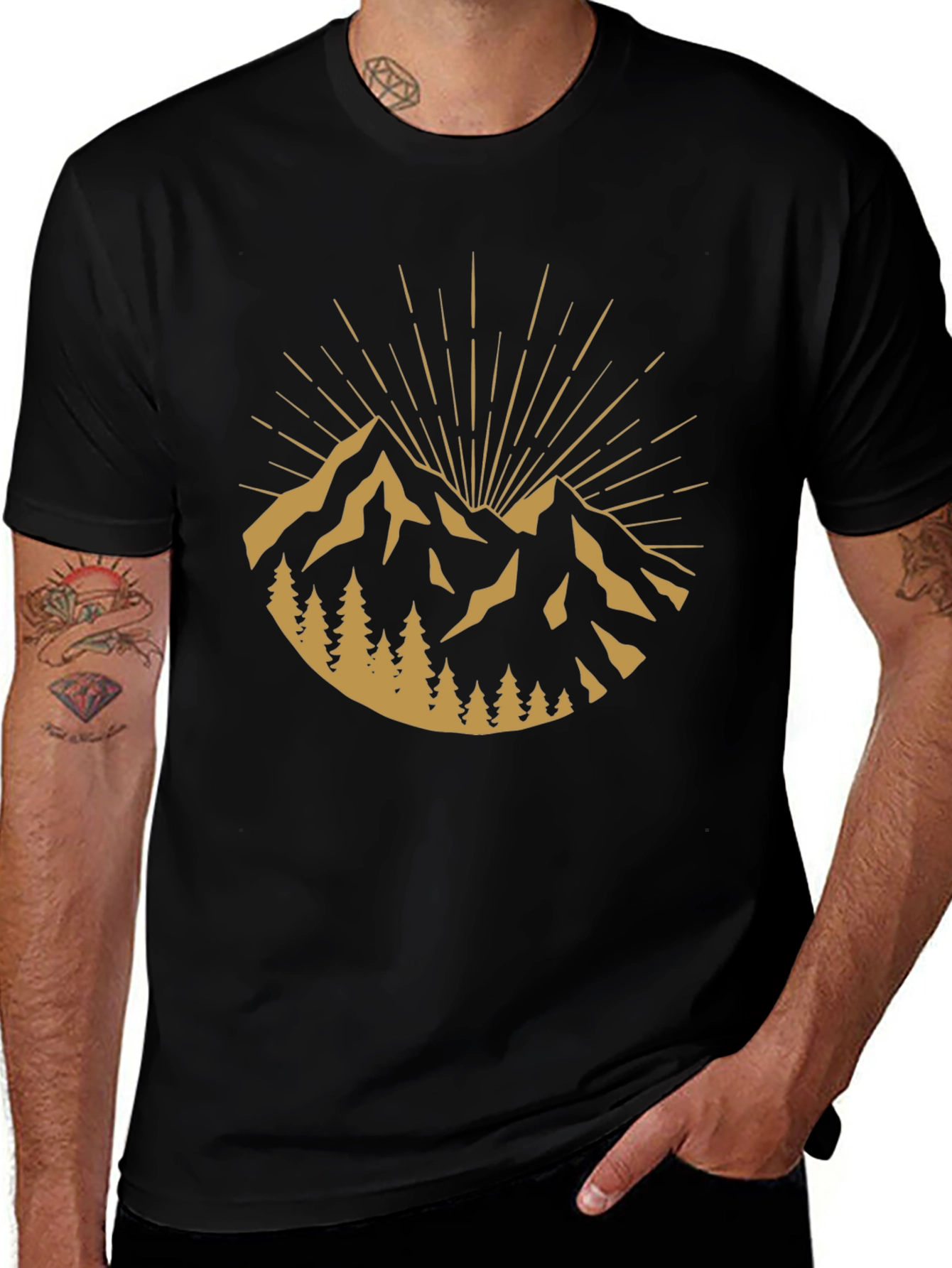 Mountainscape Graphic Tee