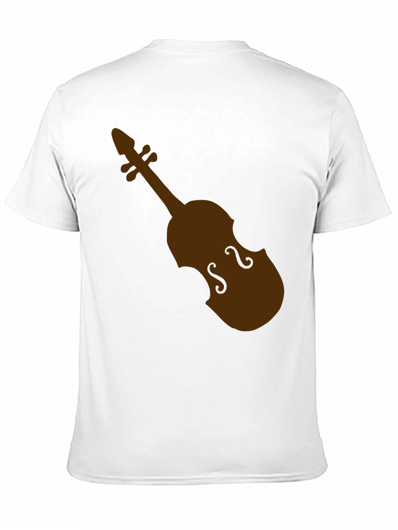 Violin Graphic Black T-Shirt